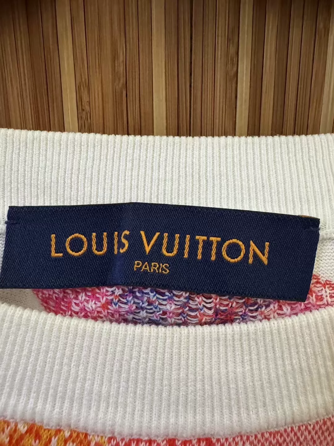 Louis Vuitton Watercolor Monogram Knit Top — detail