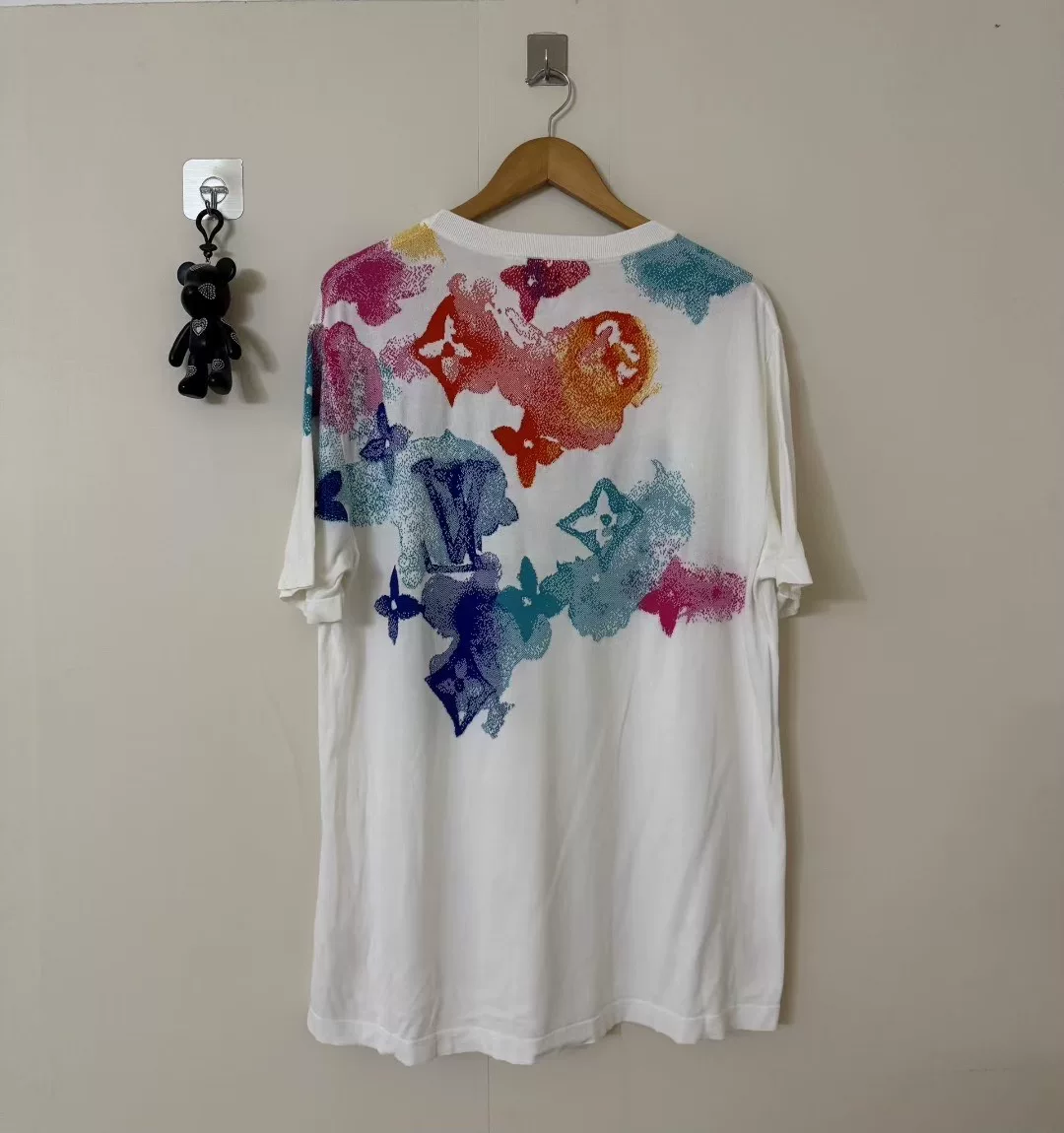Louis Vuitton Watercolor Monogram Knit Top — front