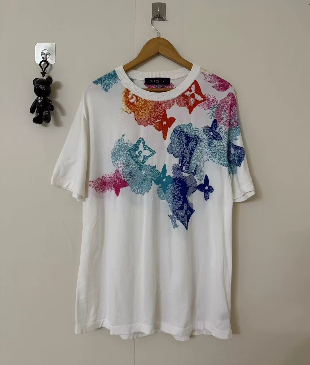 Louis Vuitton Watercolor Monogram Knit Top