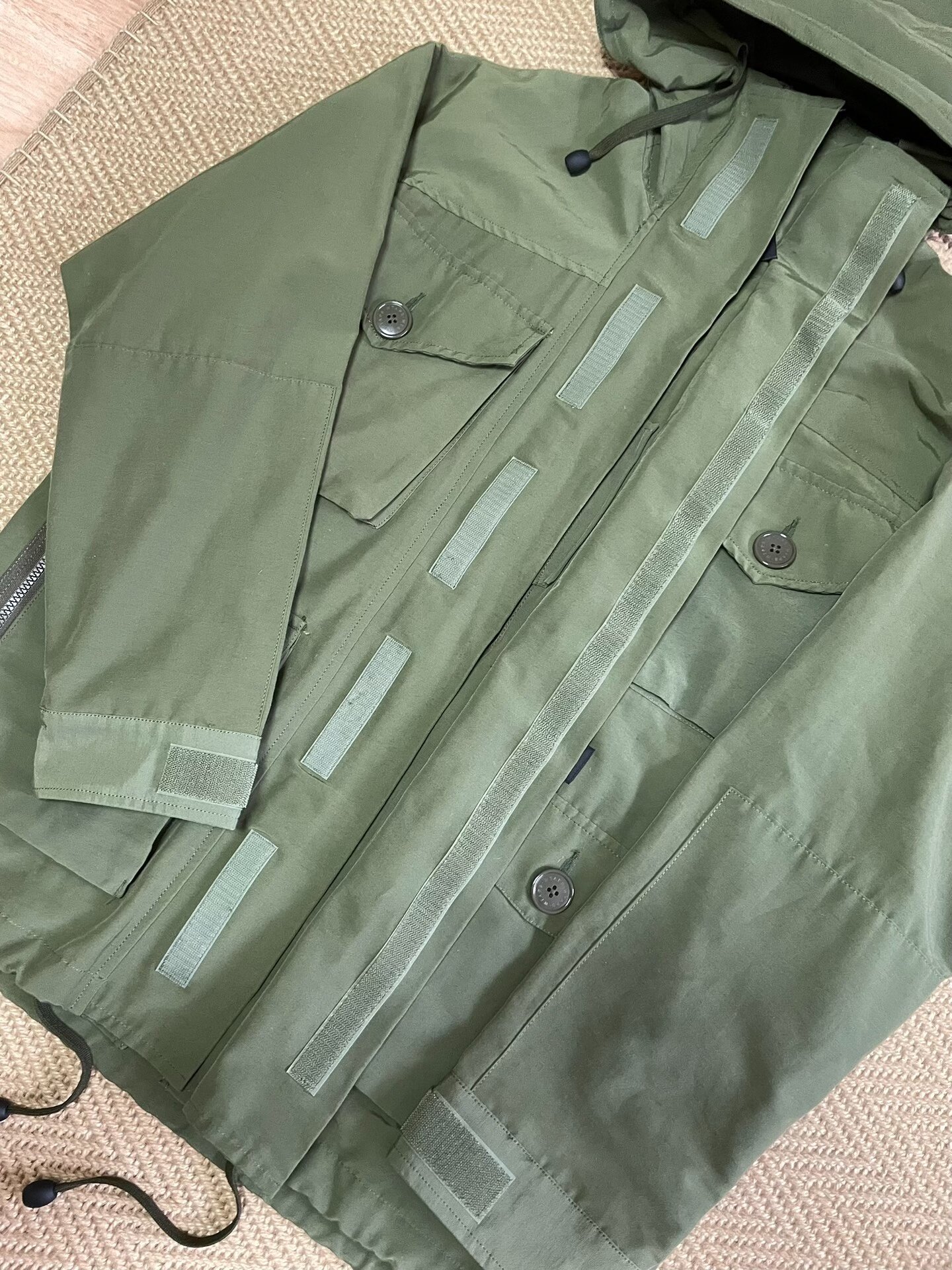 WTAPS Parasmock 60/40 Jacket — label