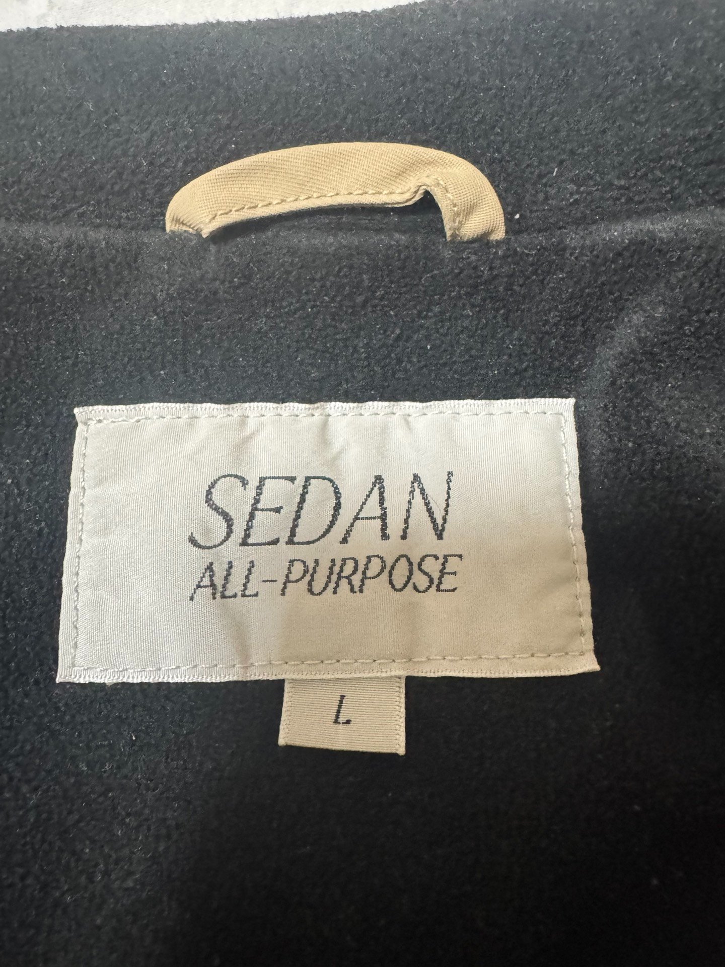 Khaki 3M Thinsulate Workwear Jacket — back