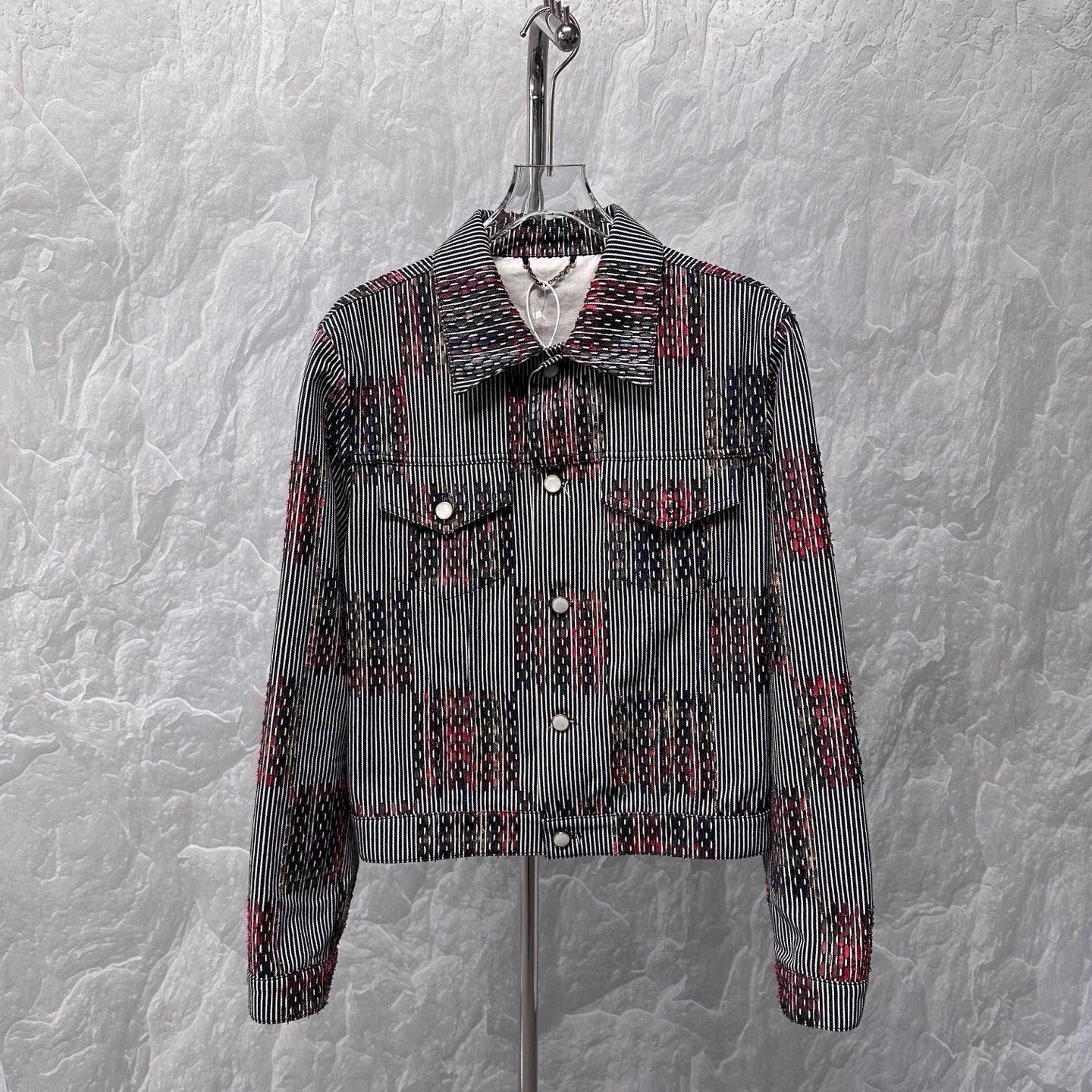 Louis Vuitton SS24 Timberland Plaid Denim Jacket