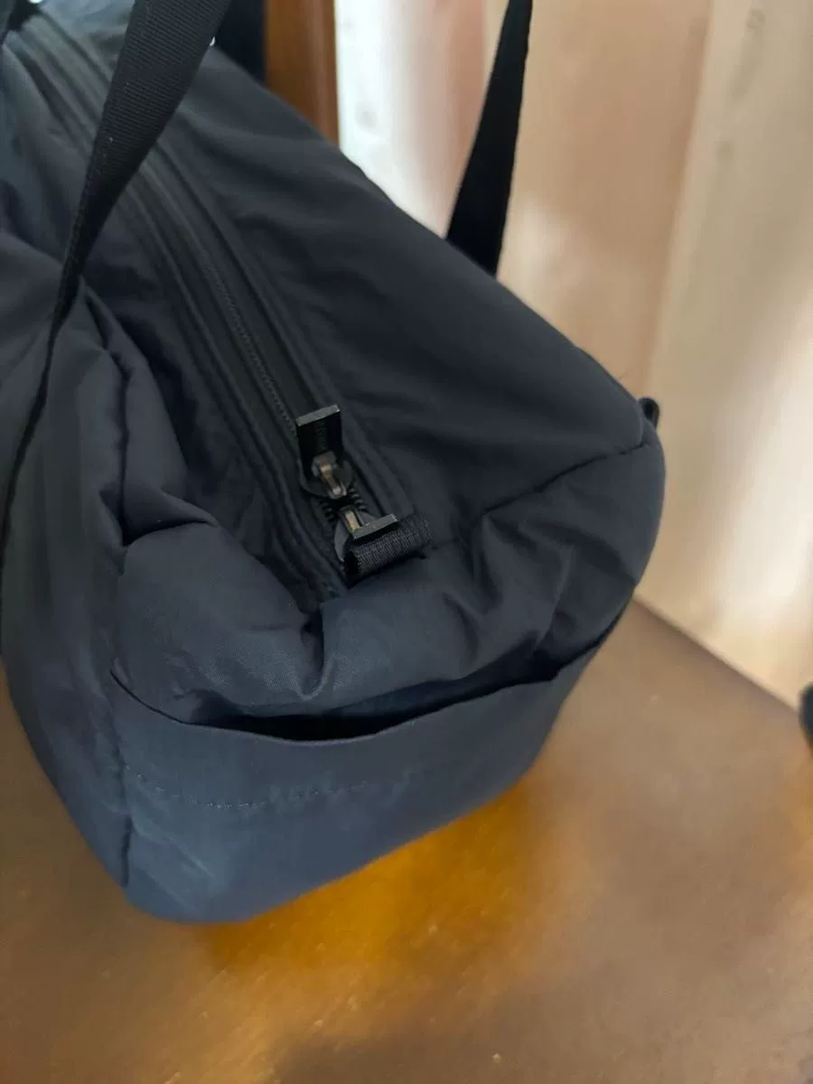 Porter Black Mini Boston Bag — detail