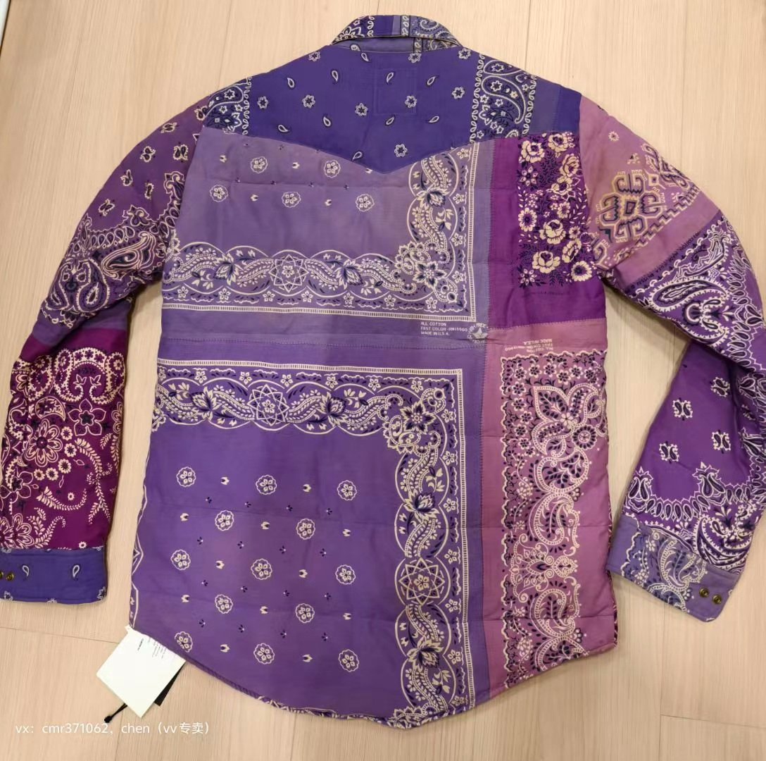 visvim 14 ICT Kerchief Down Jacket — label
