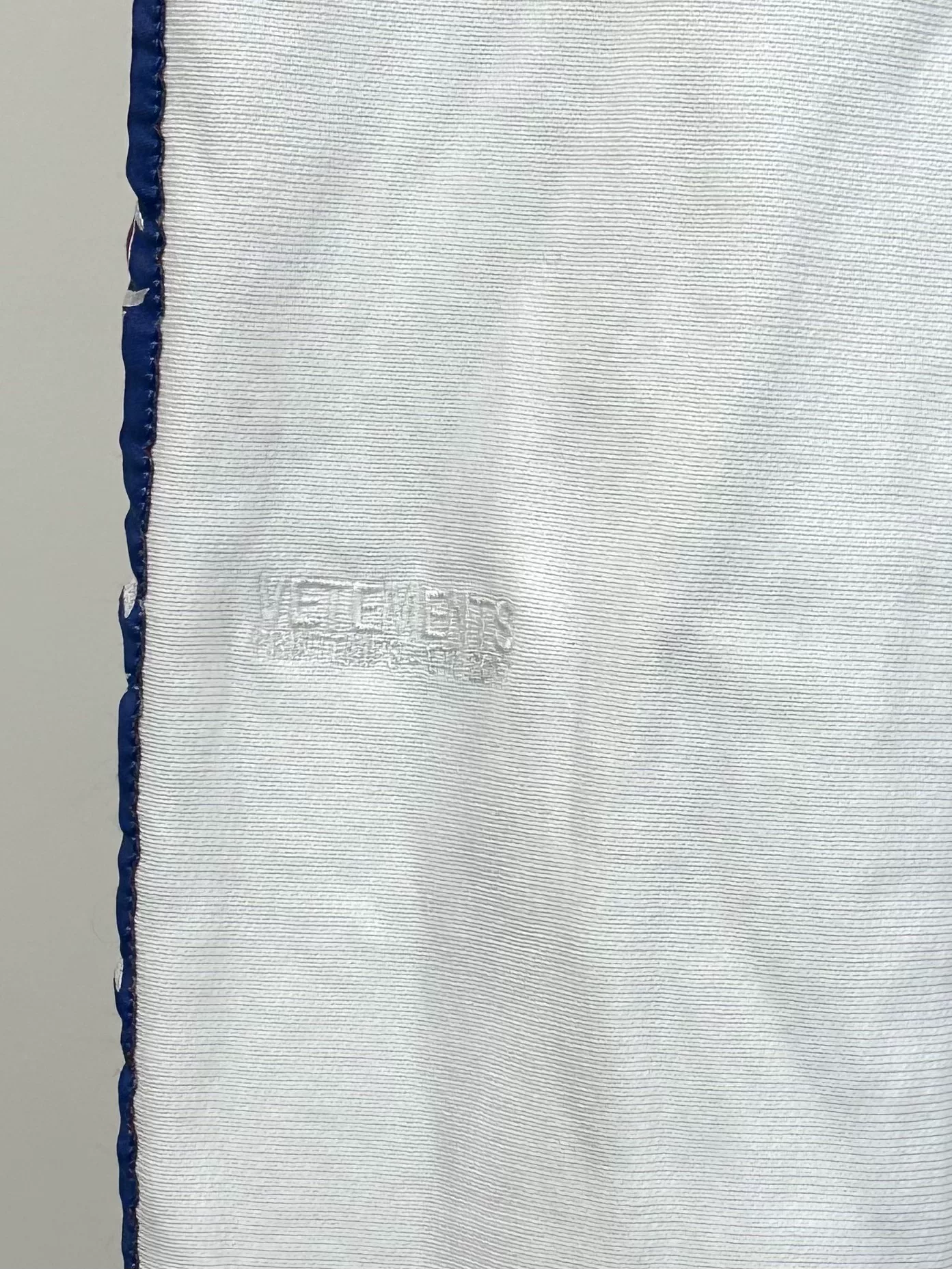 Vetements x Champion Drawstring Sports Pants — label