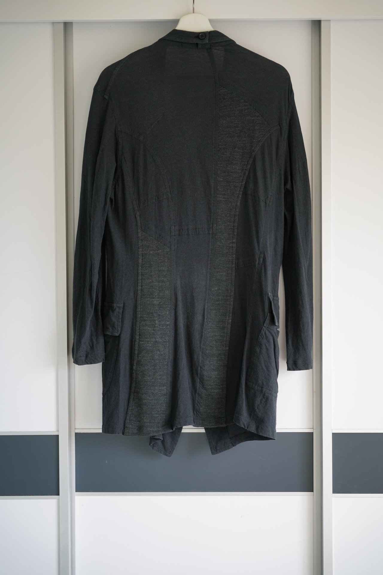 Yohji Yamamoto 12SS Multi-Panel Trench — front