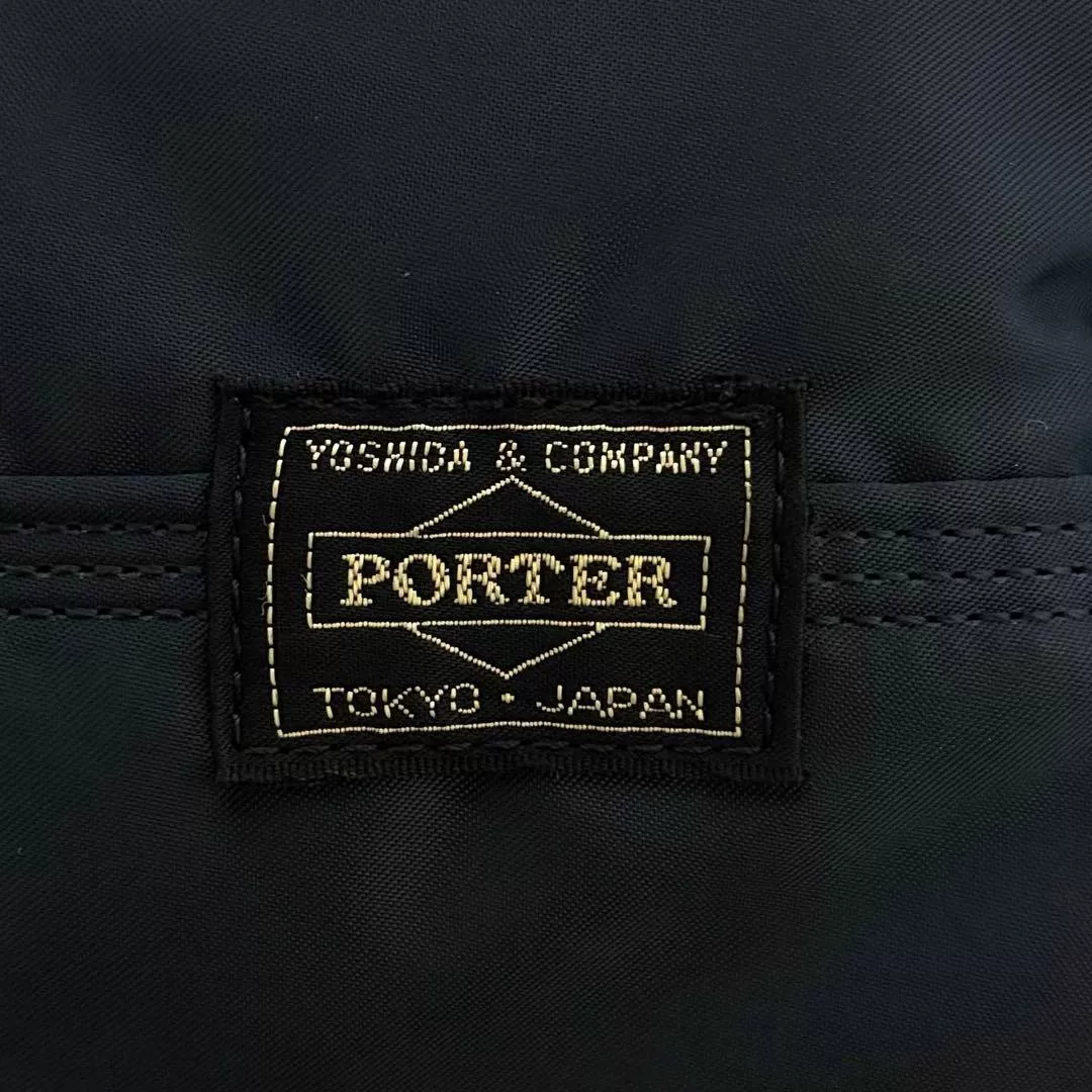 Porter Tanker Steel Blue Mini Boston Bag — back