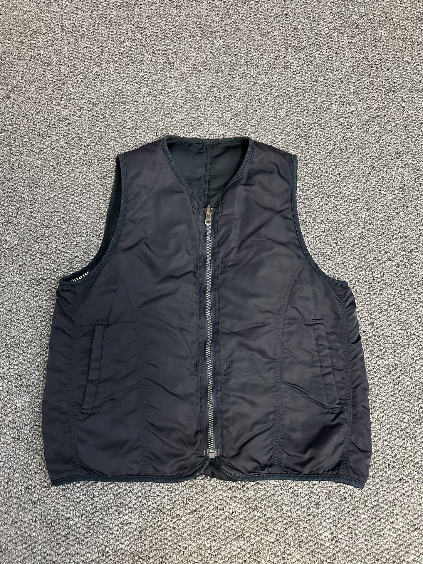 visvim iris reversible nylon vest