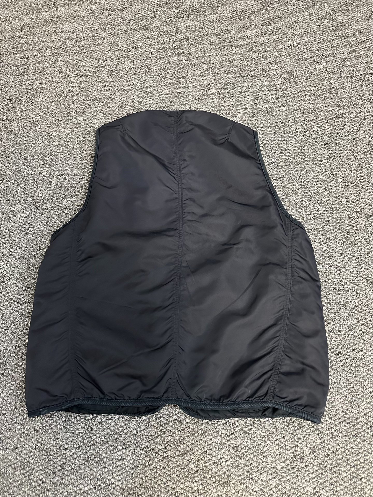visvim iris reversible nylon vest — detail