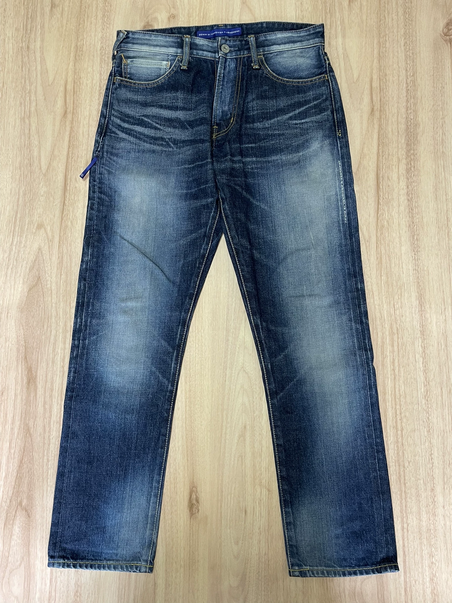 Vanquish Fragment Distressed Denim Jeans