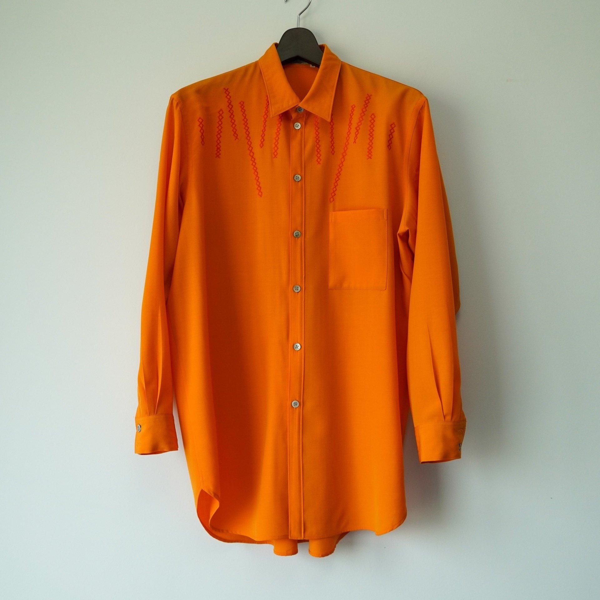 Yohji Yamamoto 1990SS Diamond Embroidery Shirt