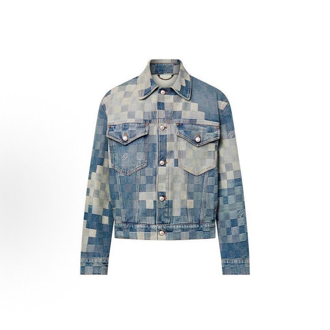Louis Vuitton SS24 Check Denim Jacket