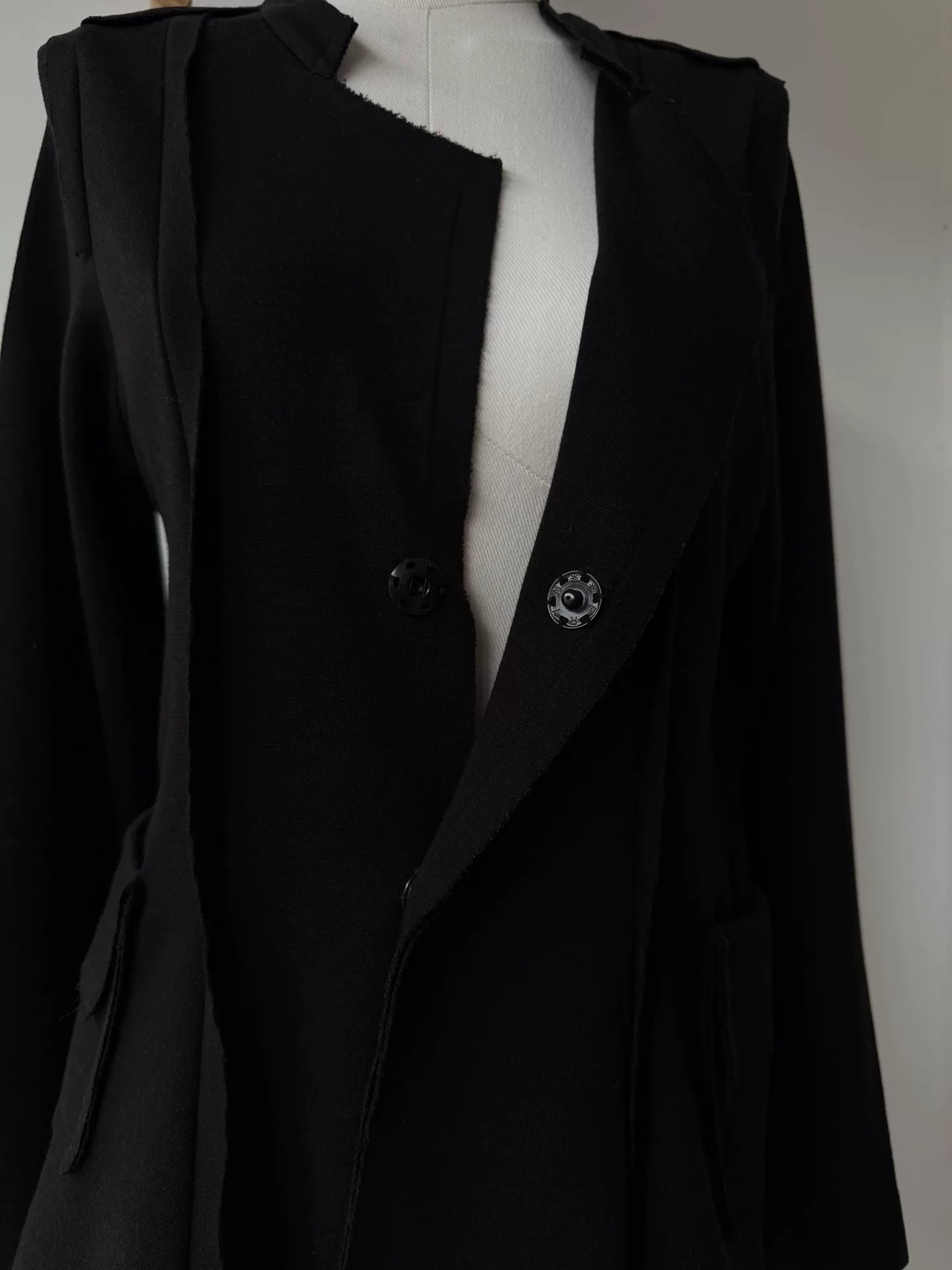 Yohji Yamamoto Y's Wool Cardigan Jacket — label