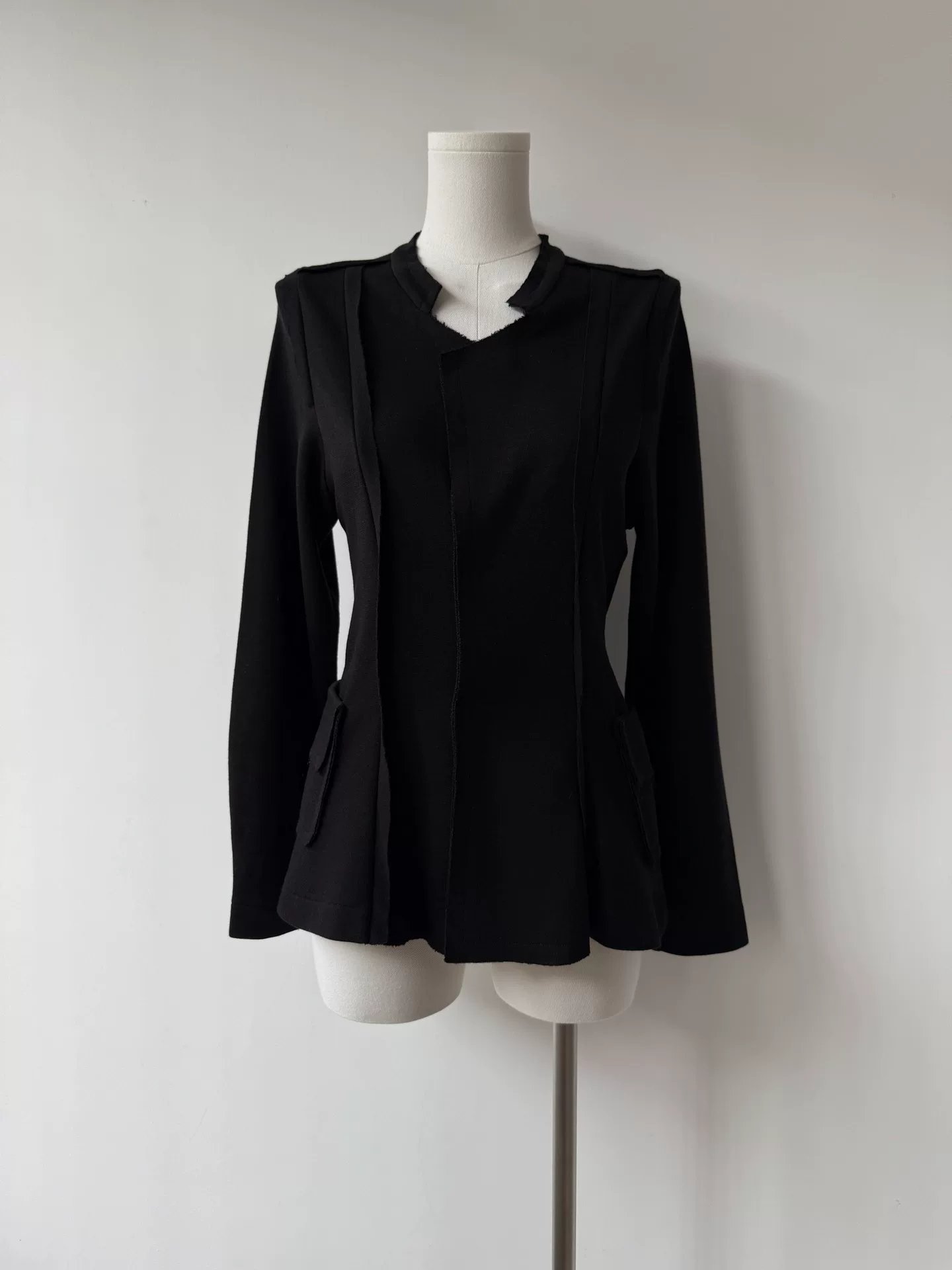 Yohji Yamamoto Y's Wool Cardigan Jacket — detail