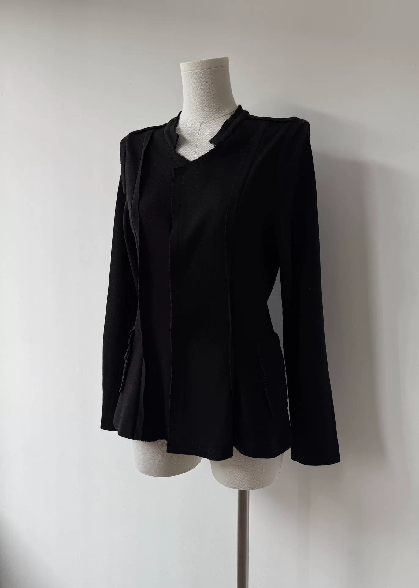 Yohji Yamamoto Y's Wool Cardigan Jacket — front