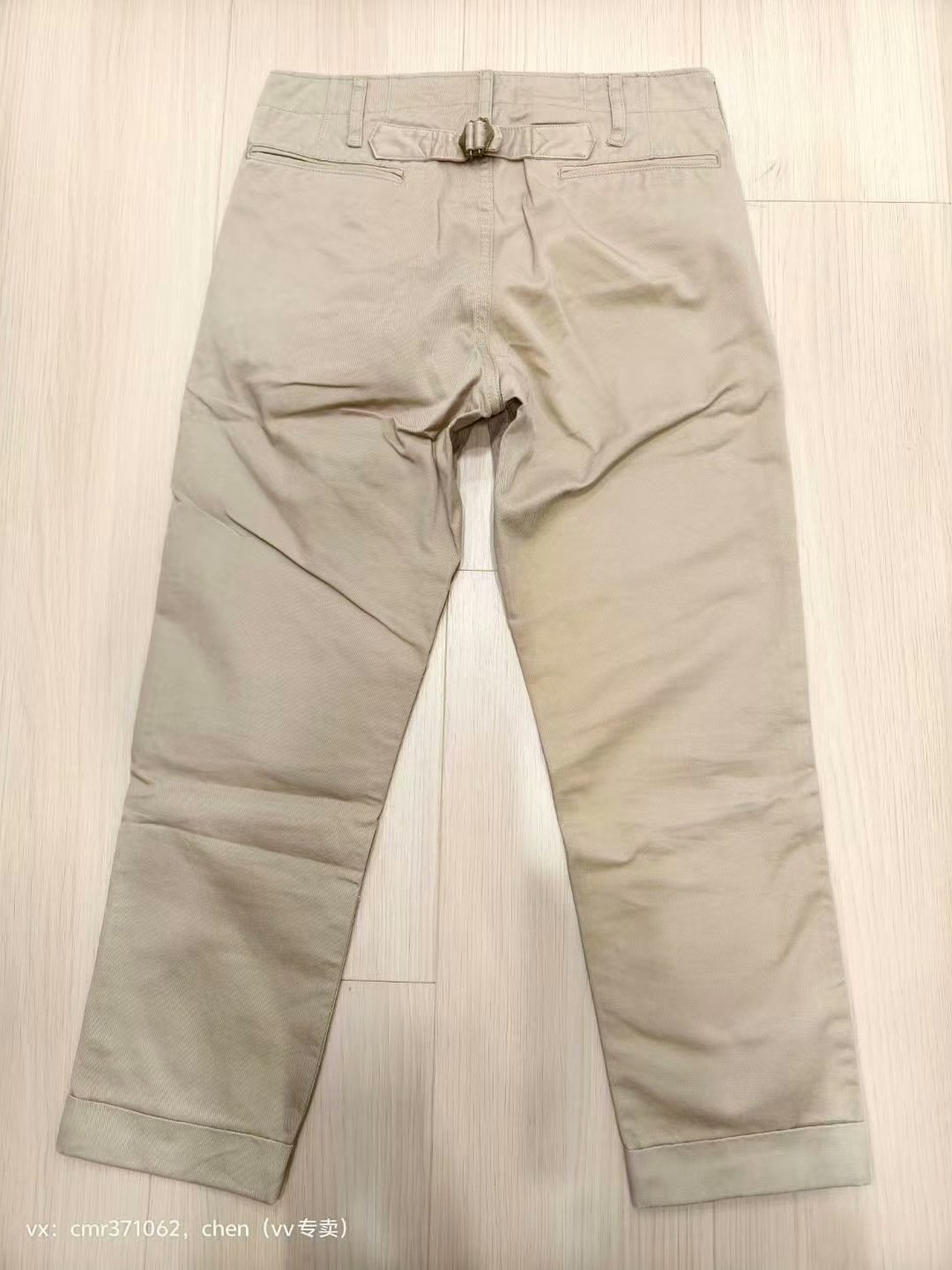 VISVIM 17SS HIGH WATER CHINO — label