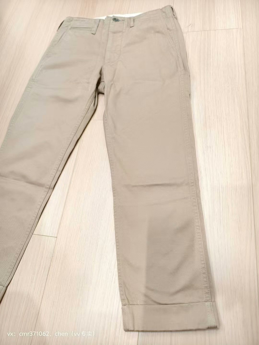 VISVIM 17SS HIGH WATER CHINO — detail