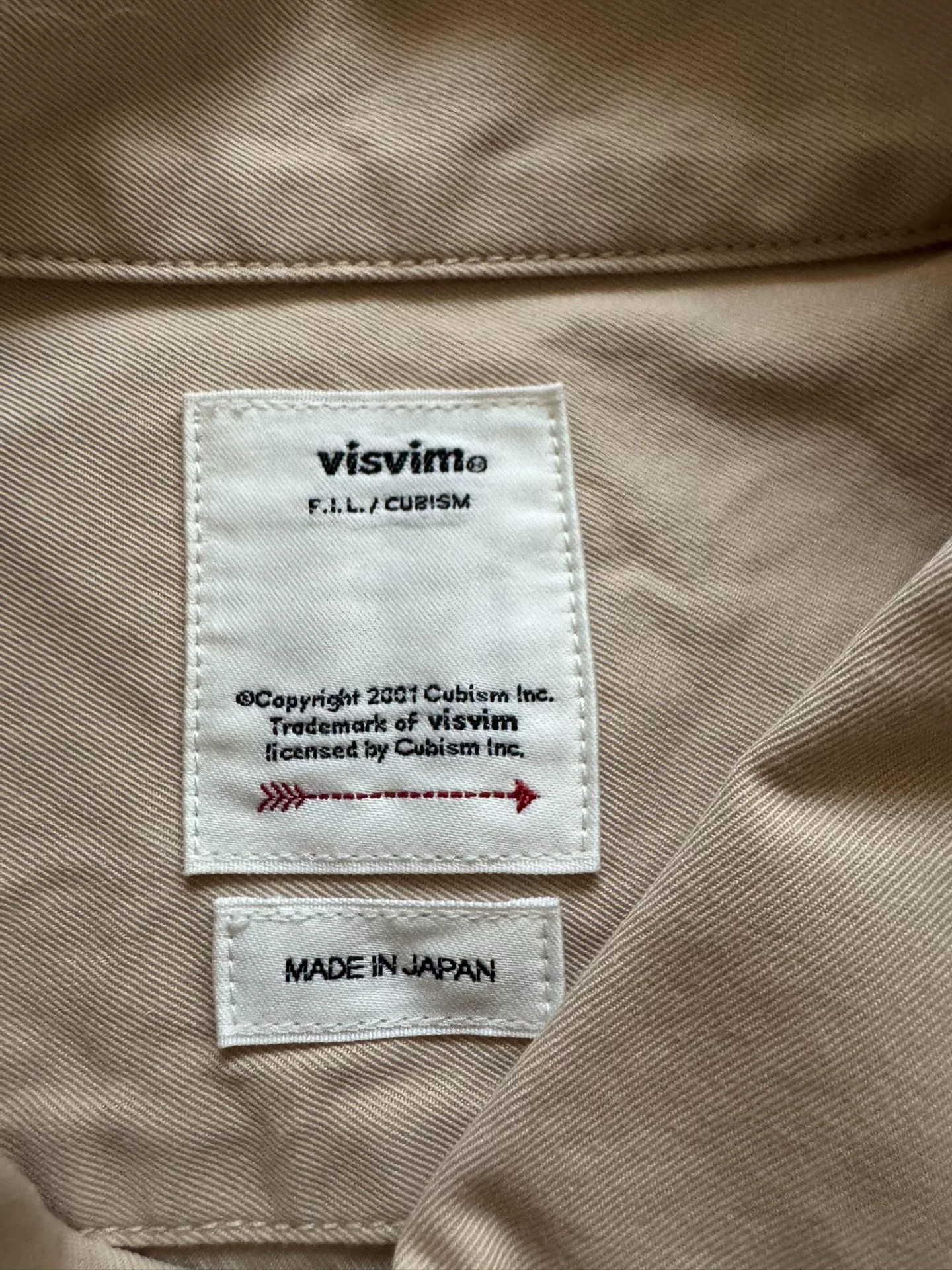VISVIM 24SS PALMER SHIRT L/S — detail