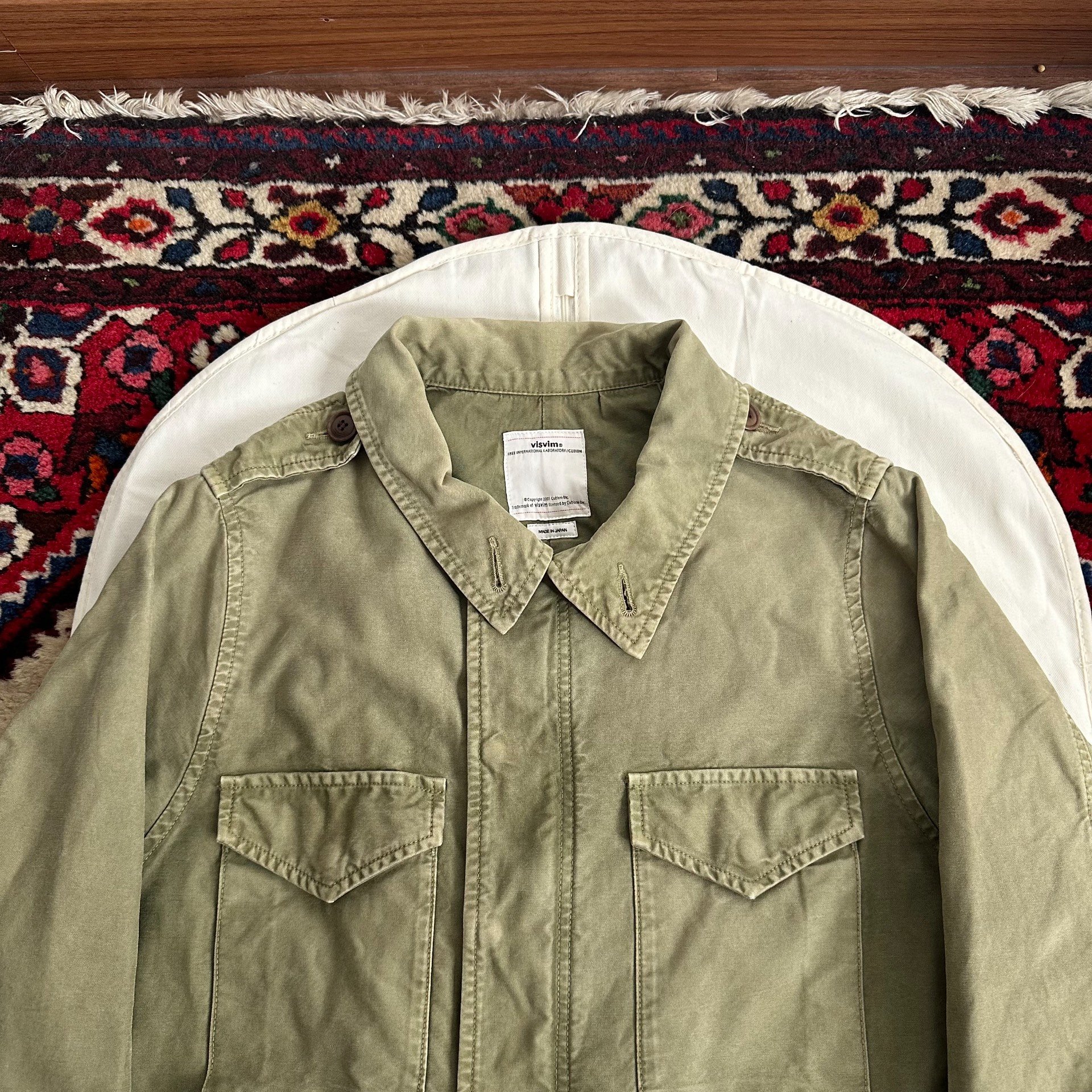 VISVIM 18SS FIELD UNIT JKT M65 — back