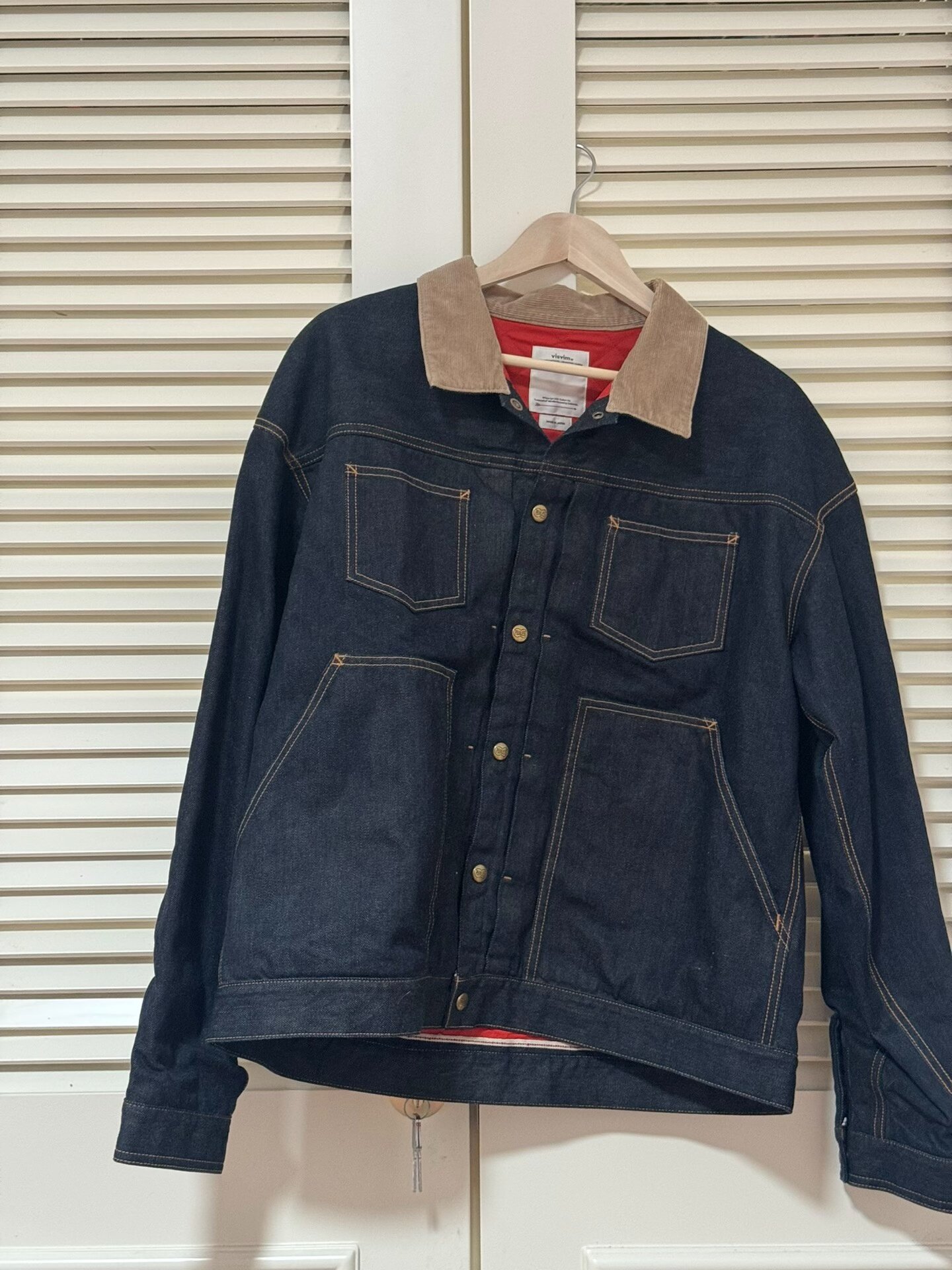 VISVIM 23AW WAYSEE MUD Denim Jacket