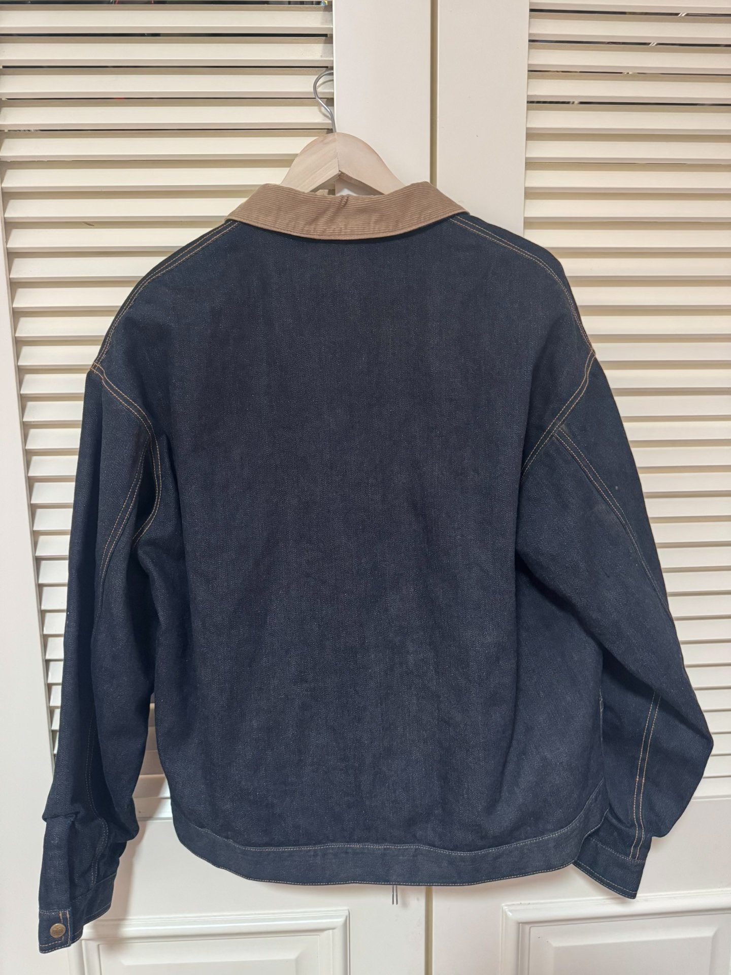 VISVIM 23AW WAYSEE MUD Denim Jacket — back