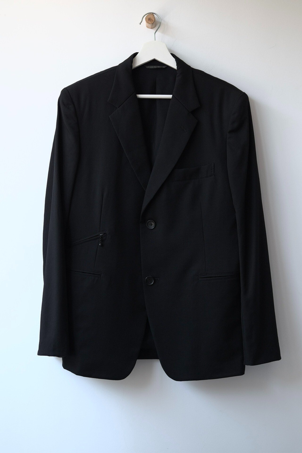 Yohji Yamamoto 23AW Black Suit Jacket