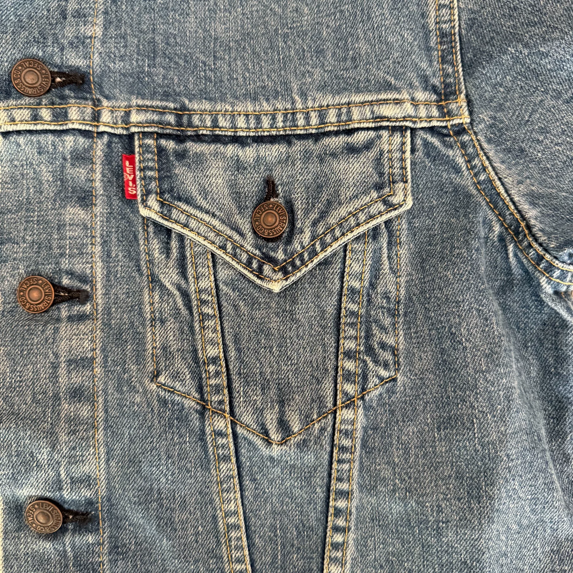 Levi's LVC 71557 J30 Denim Jacket — back