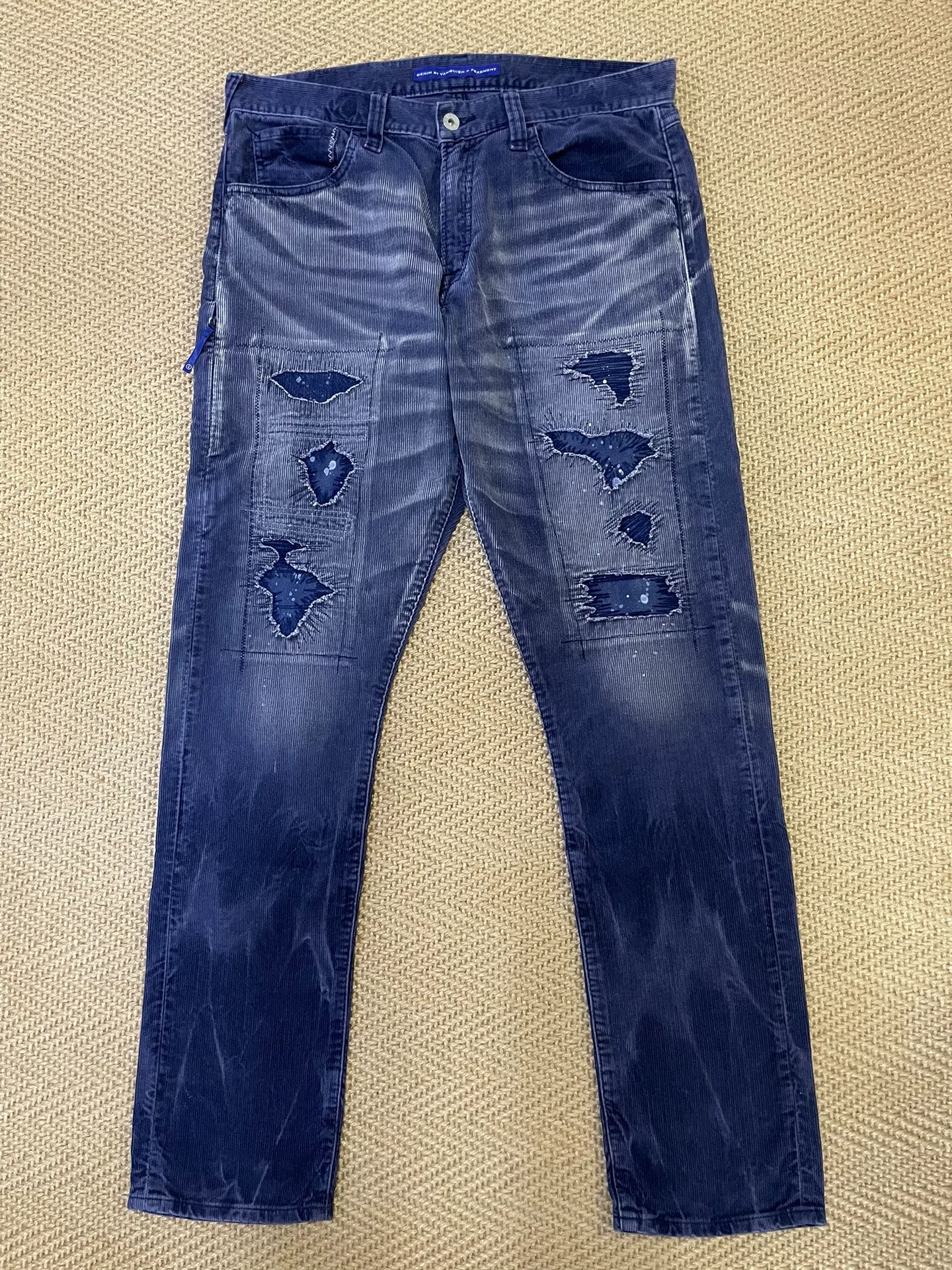 Vanquish & Fragment Washed Corduroy Pants