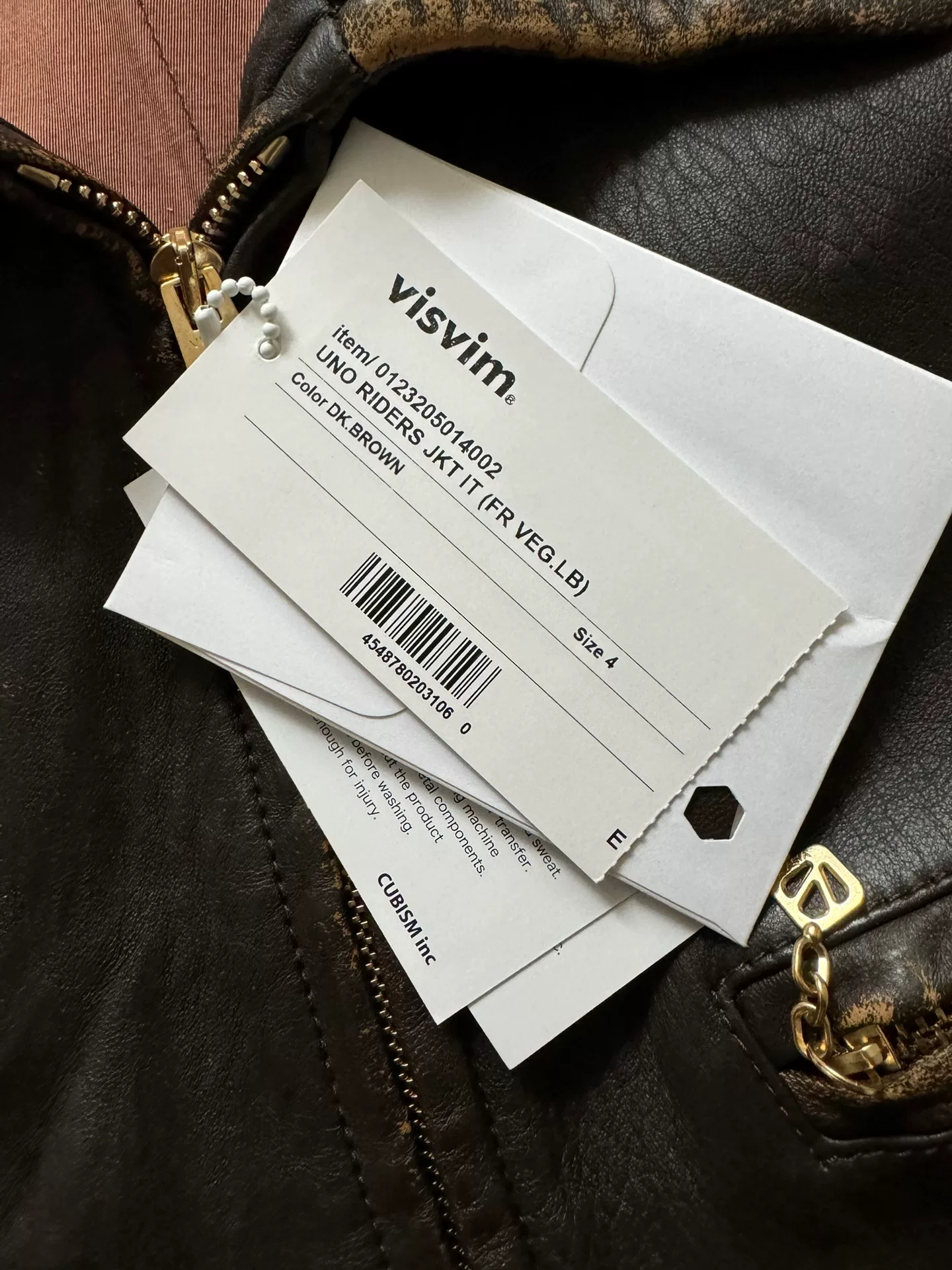 VISVIM 23AW UNO RIDERS JKT — detail