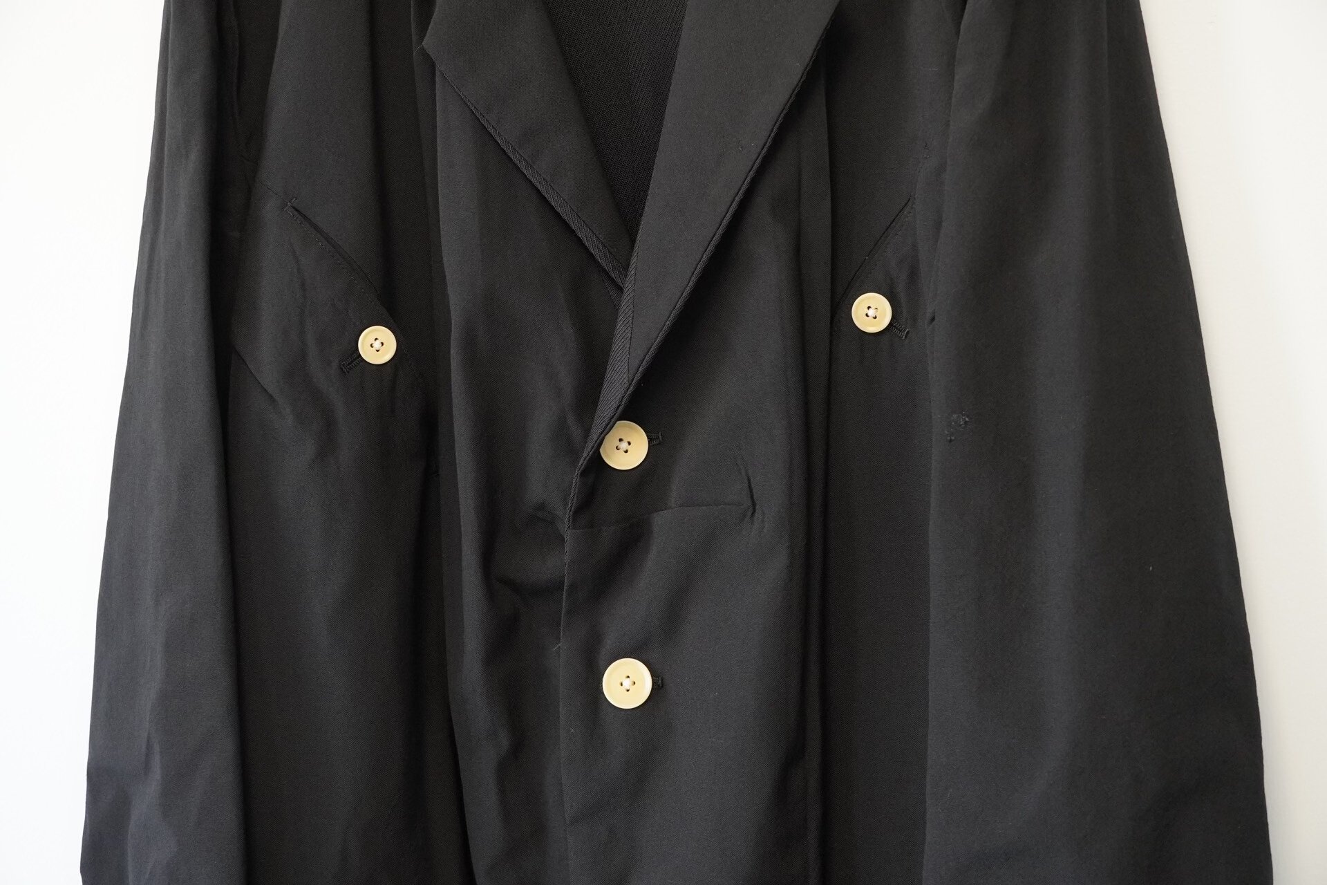 Yohji Yamamoto 99SS Double-Faced Jacket — detail