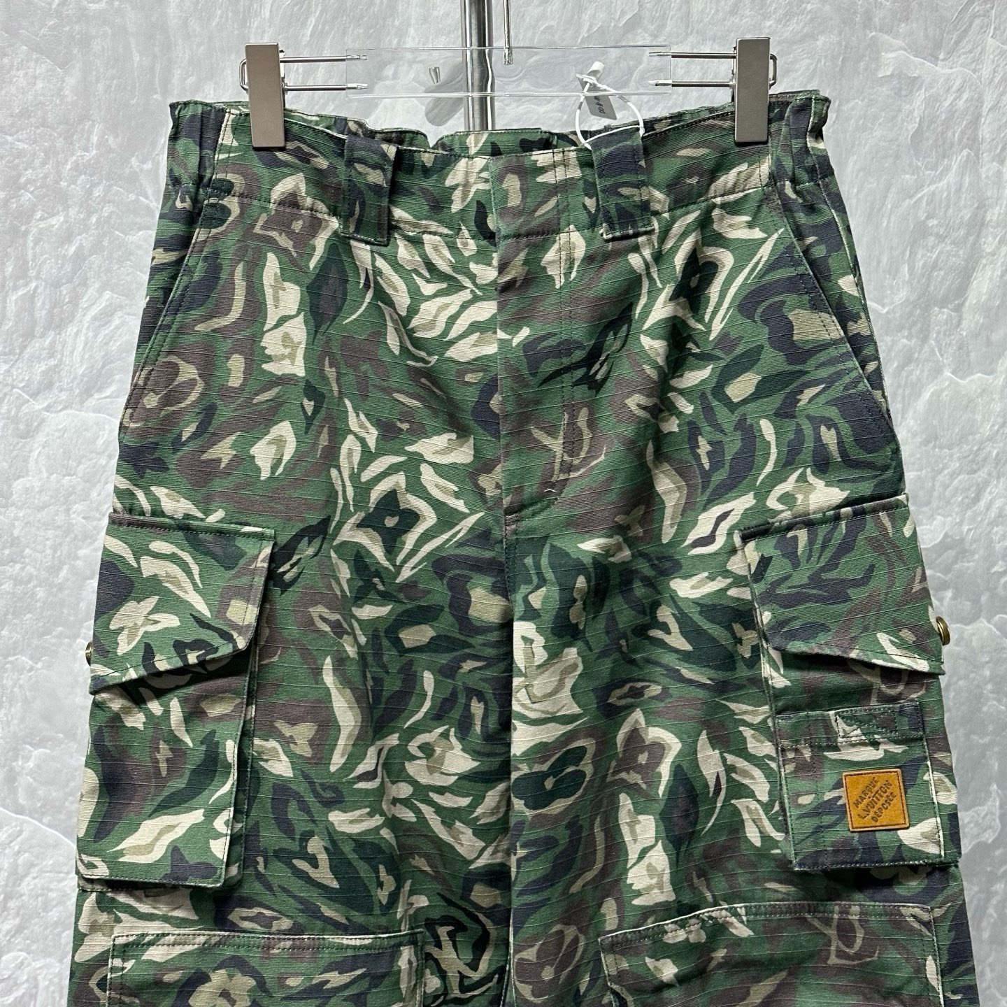 Louis Vuitton Nigo FW25 Camo Denim Pants — front