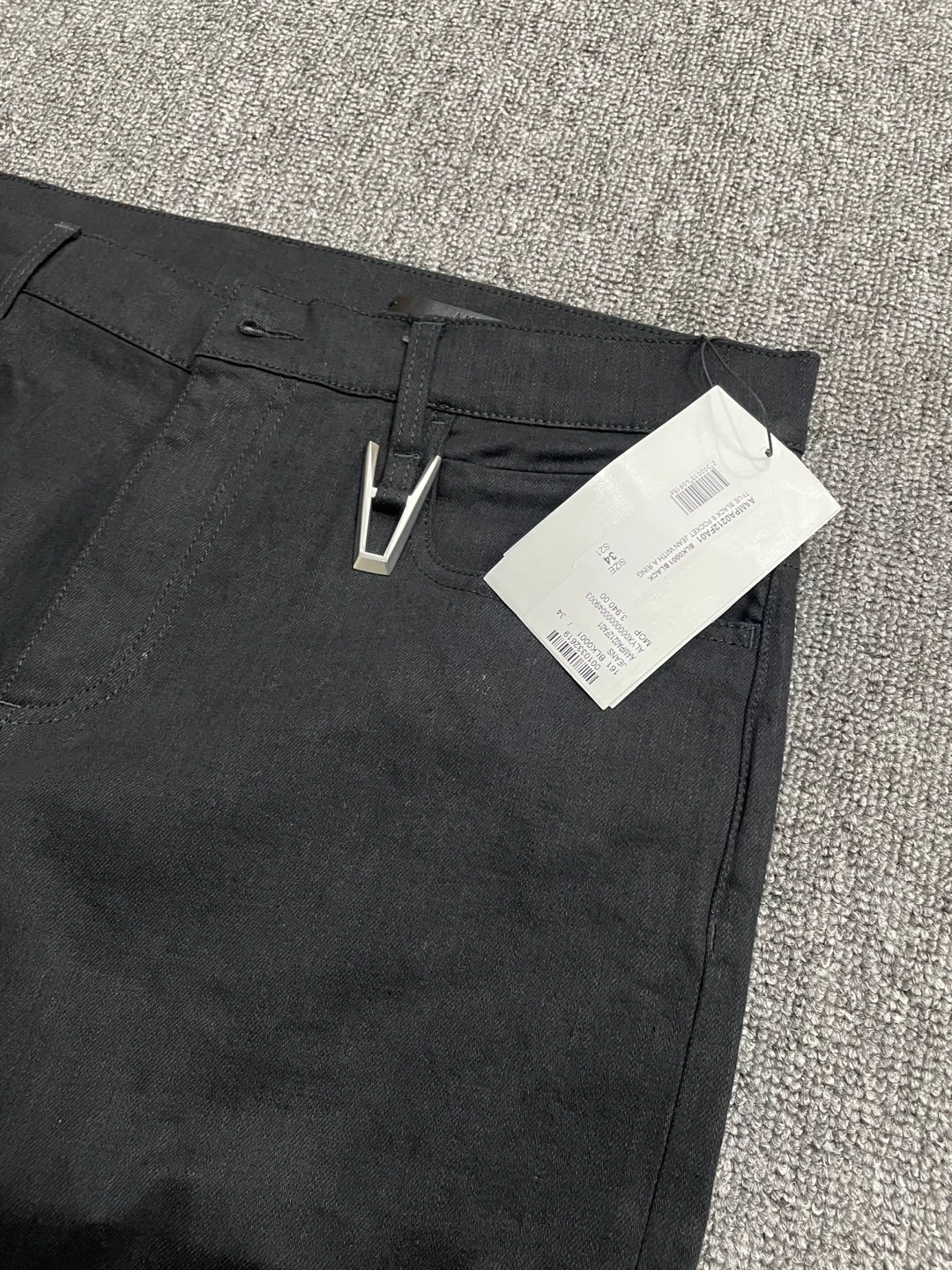 1017 ALYX 9SM Black Jeans — front
