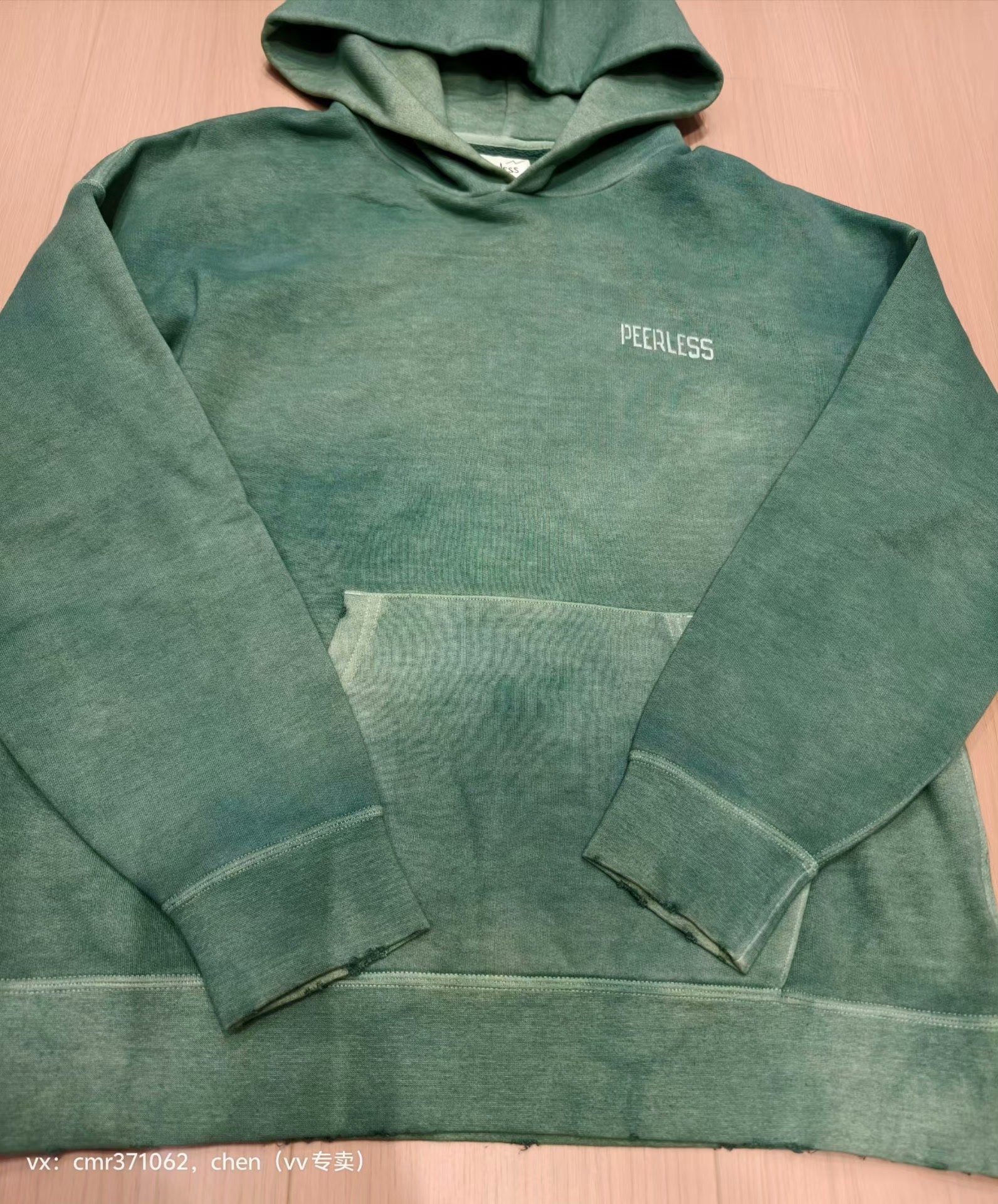 visvim 20AW Spot Jumbo Peerless Hoodie — detail