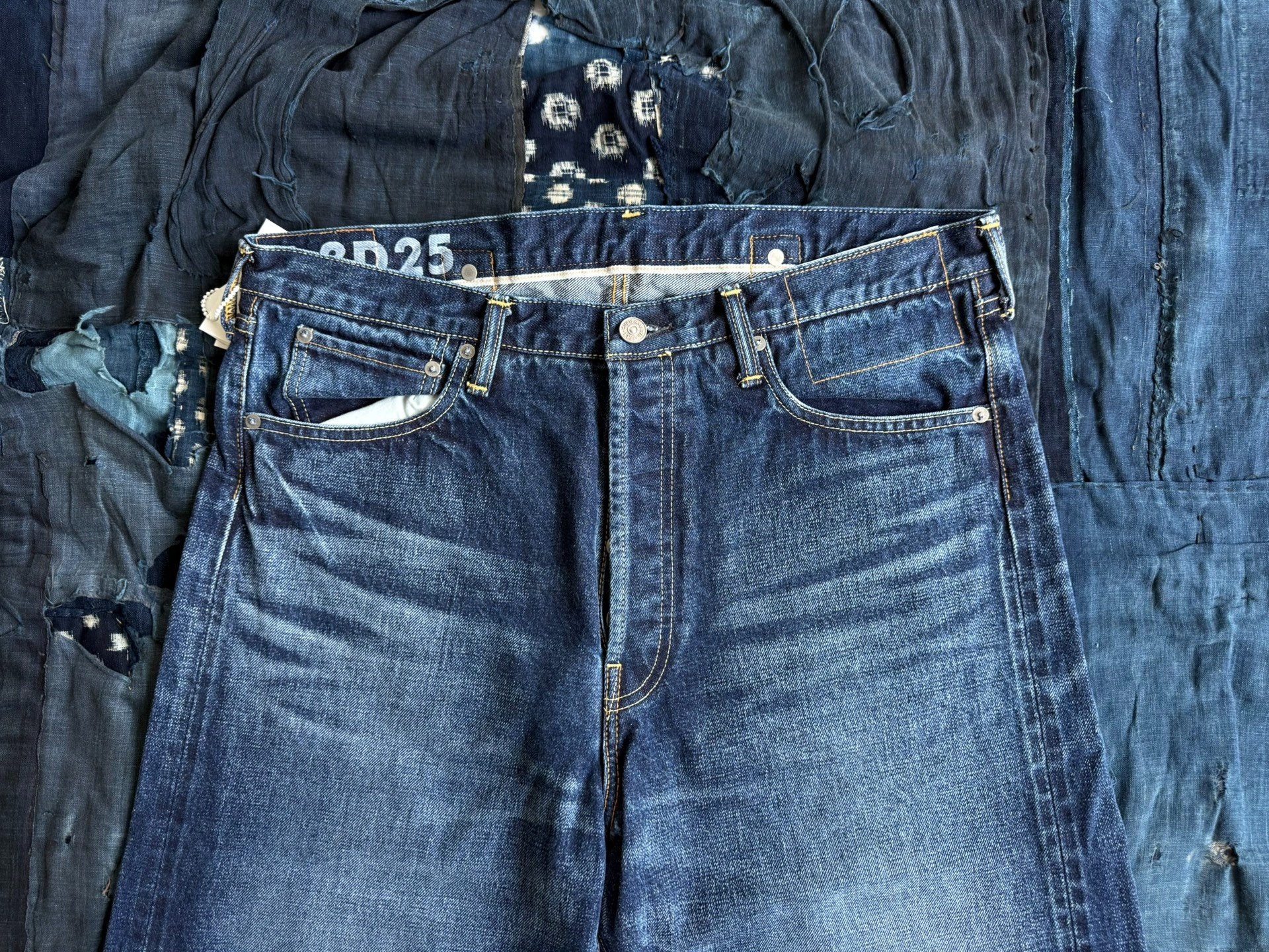 Visvim Social Sculpture 01 Wide Jeans — detail