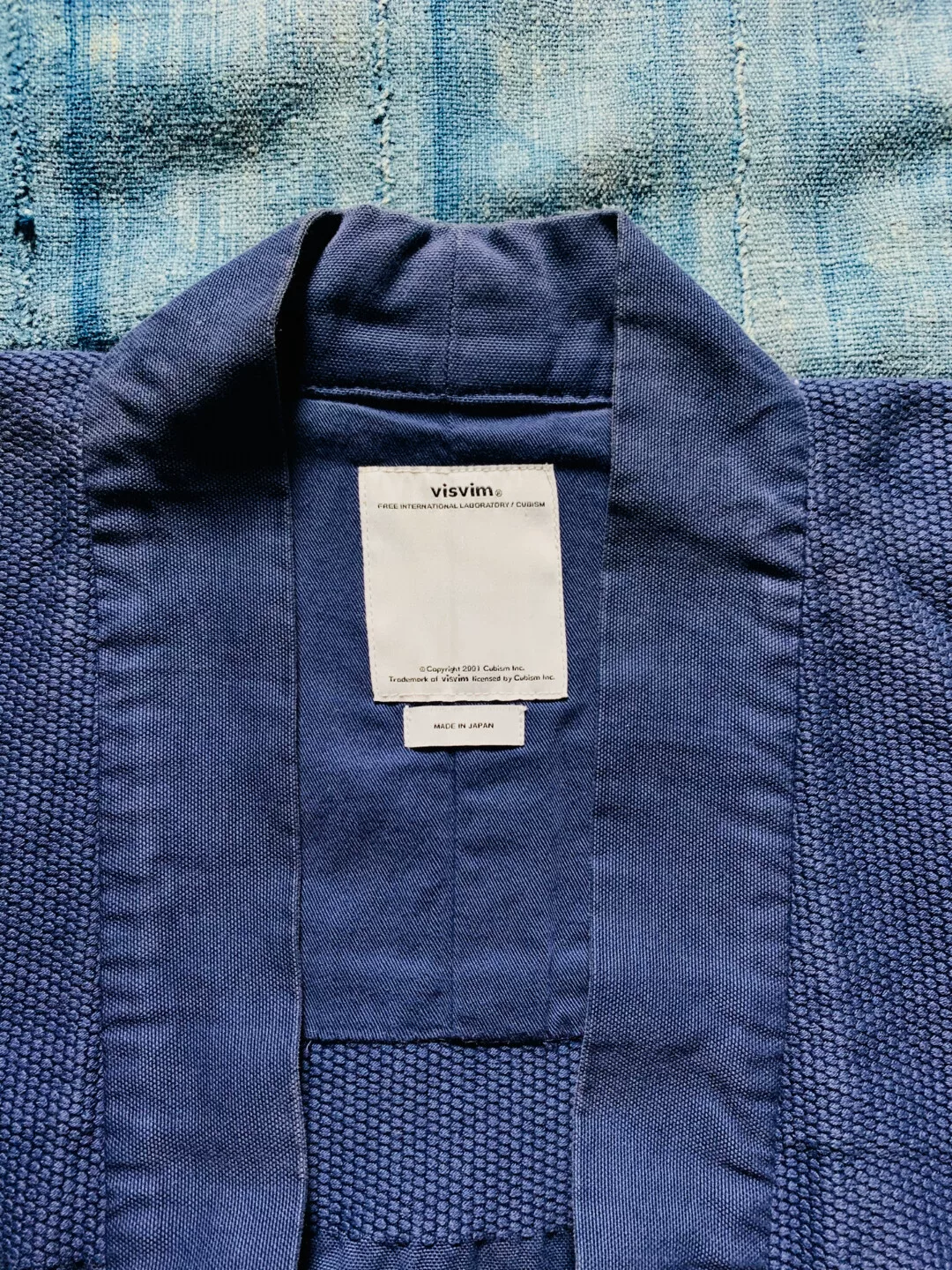 Visvim Sanjuro Kimono JKT N.D. — label