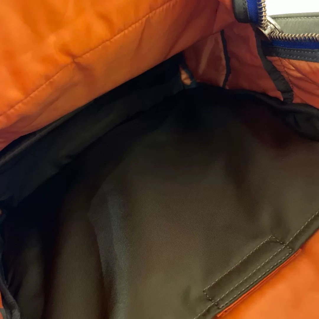sacai × PORTER Collaboration Backpack — label