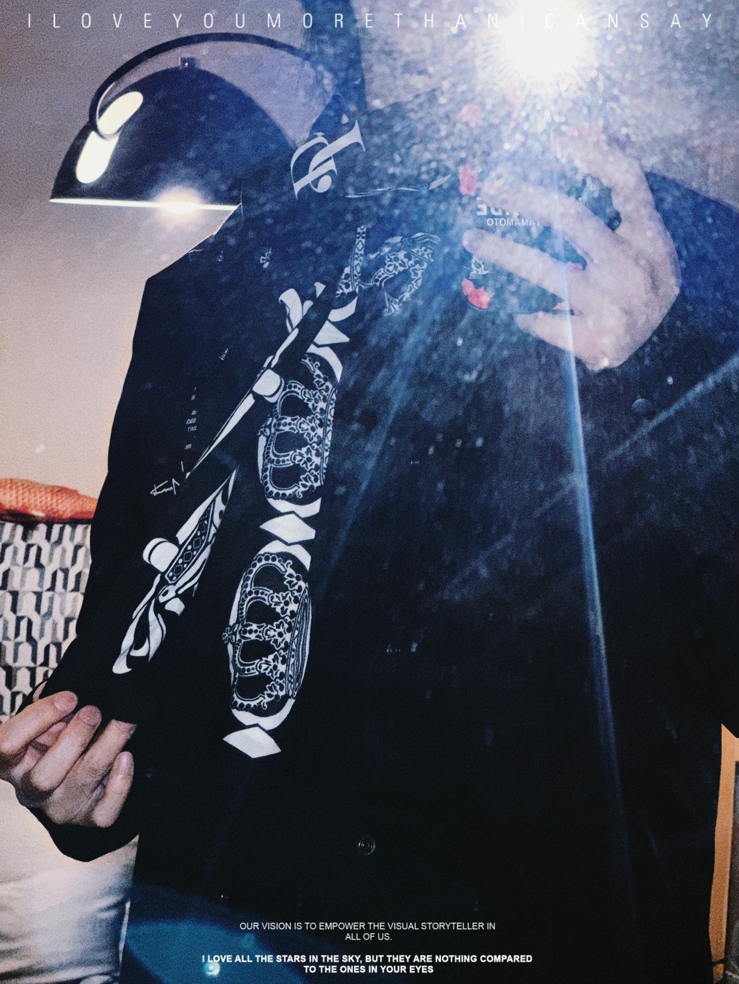 Yohji Yamamoto x Justin Davis Scarf — label