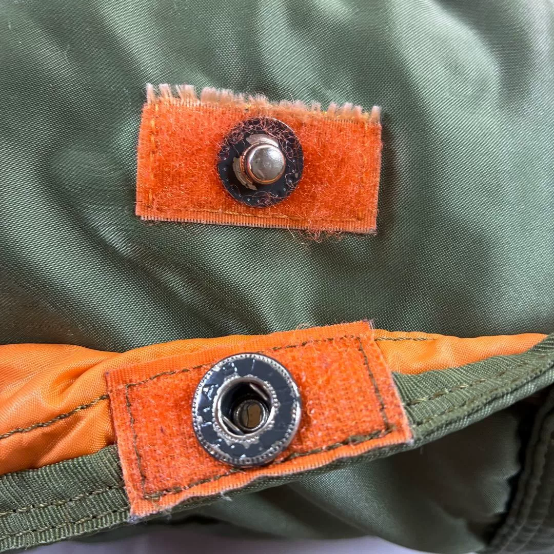 Porter Boston Bag L Green Nylon — back