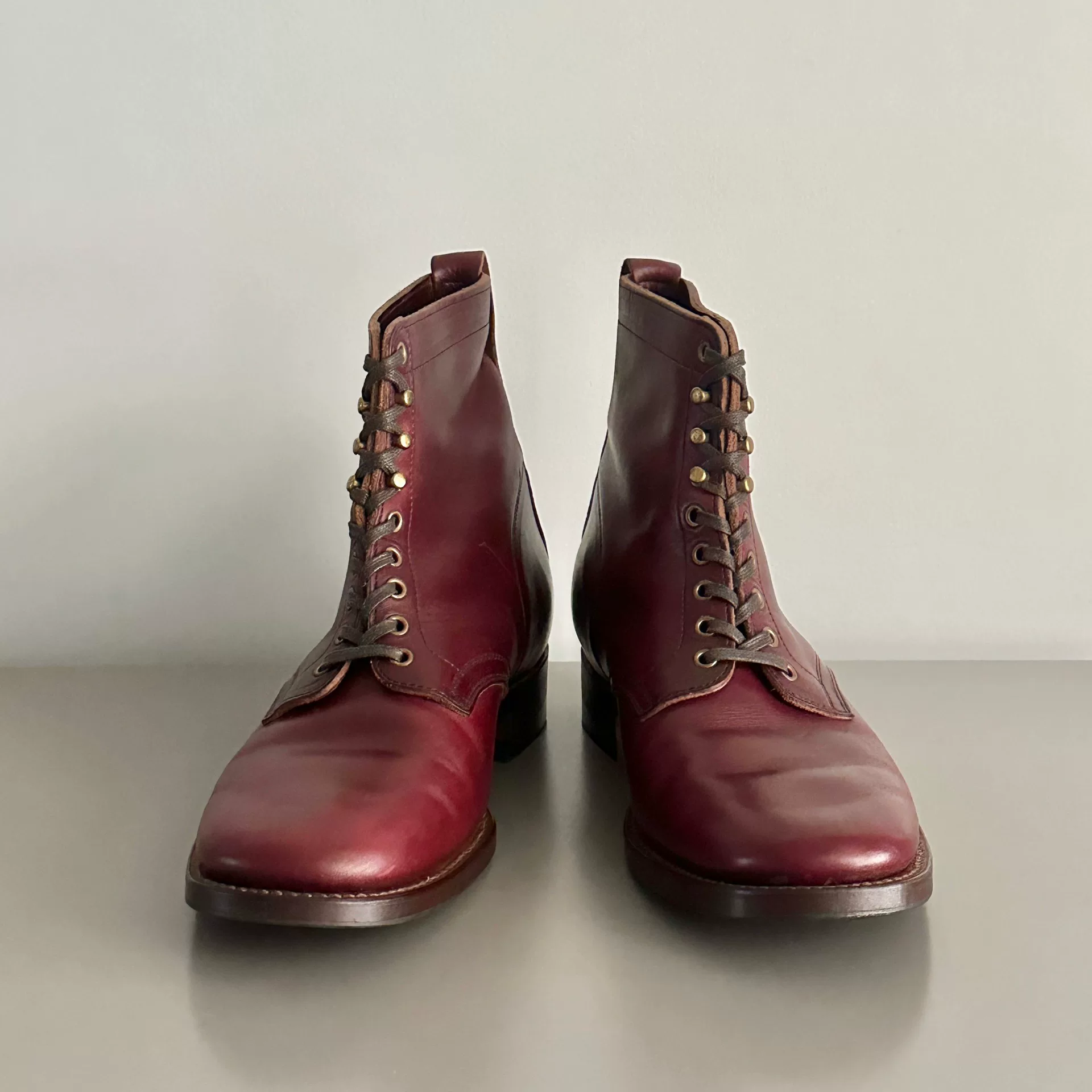 Clinch 2015 Lace-Up Boots US10 — label