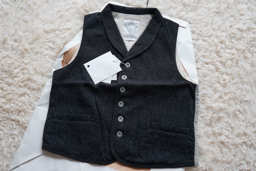 visvim Granger Snowflake Wool Vest