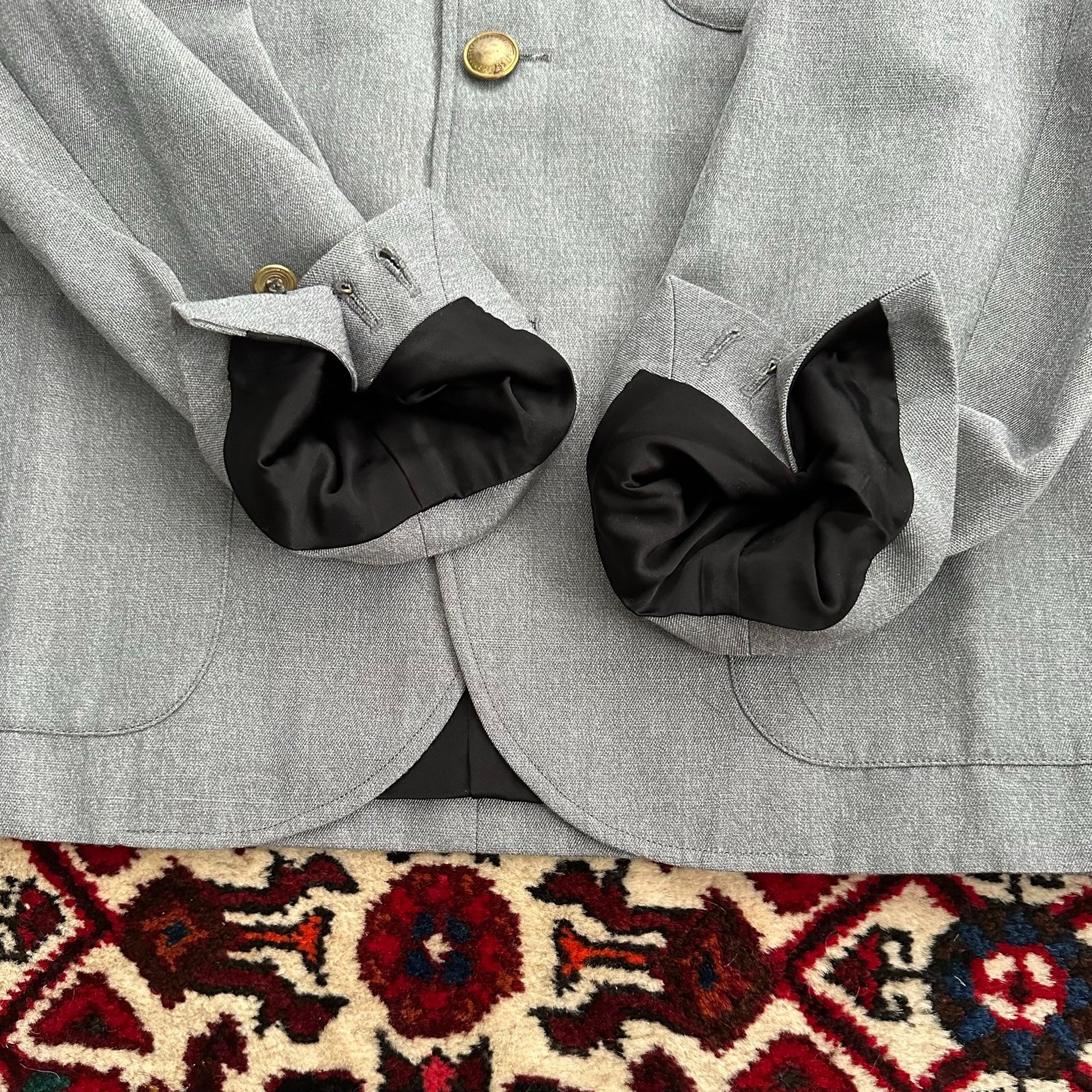 VISVIM 22AW FALKLAND ACADEMY BLAZER — label