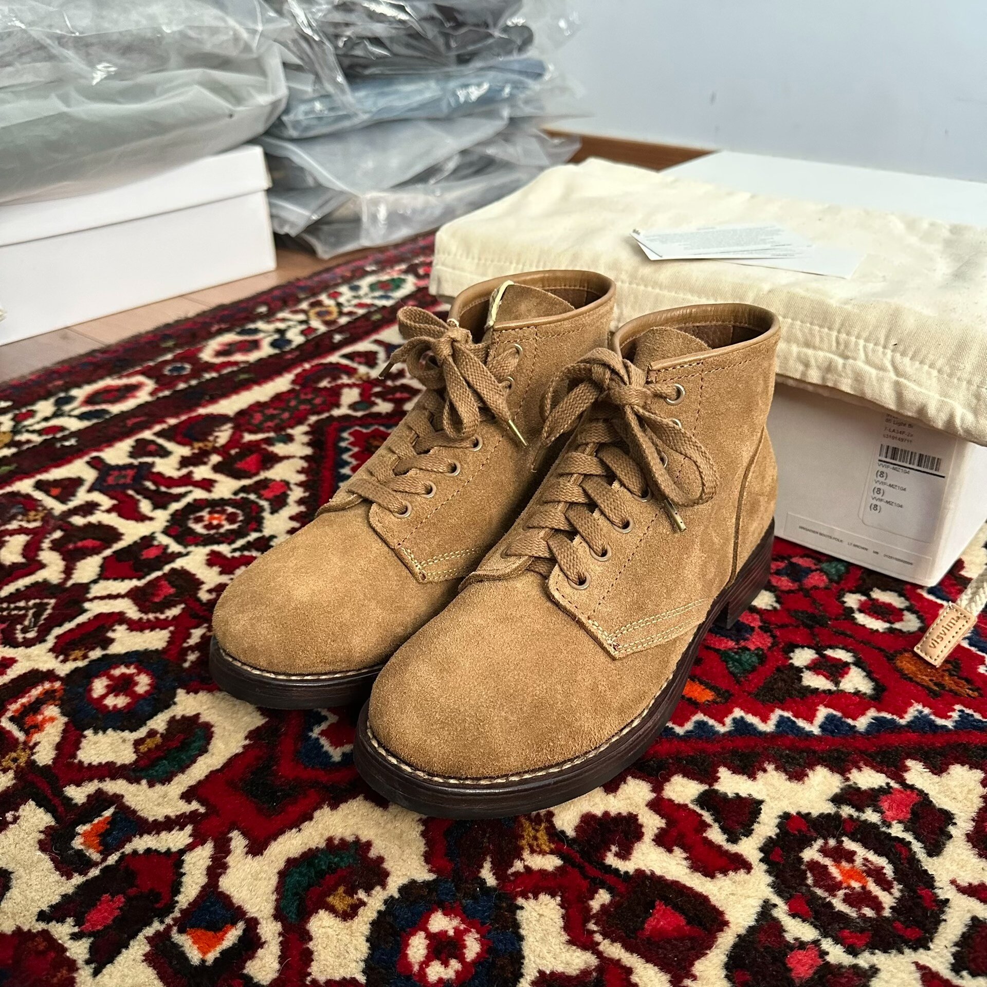 visvim 25SS Brigadier Boots — front