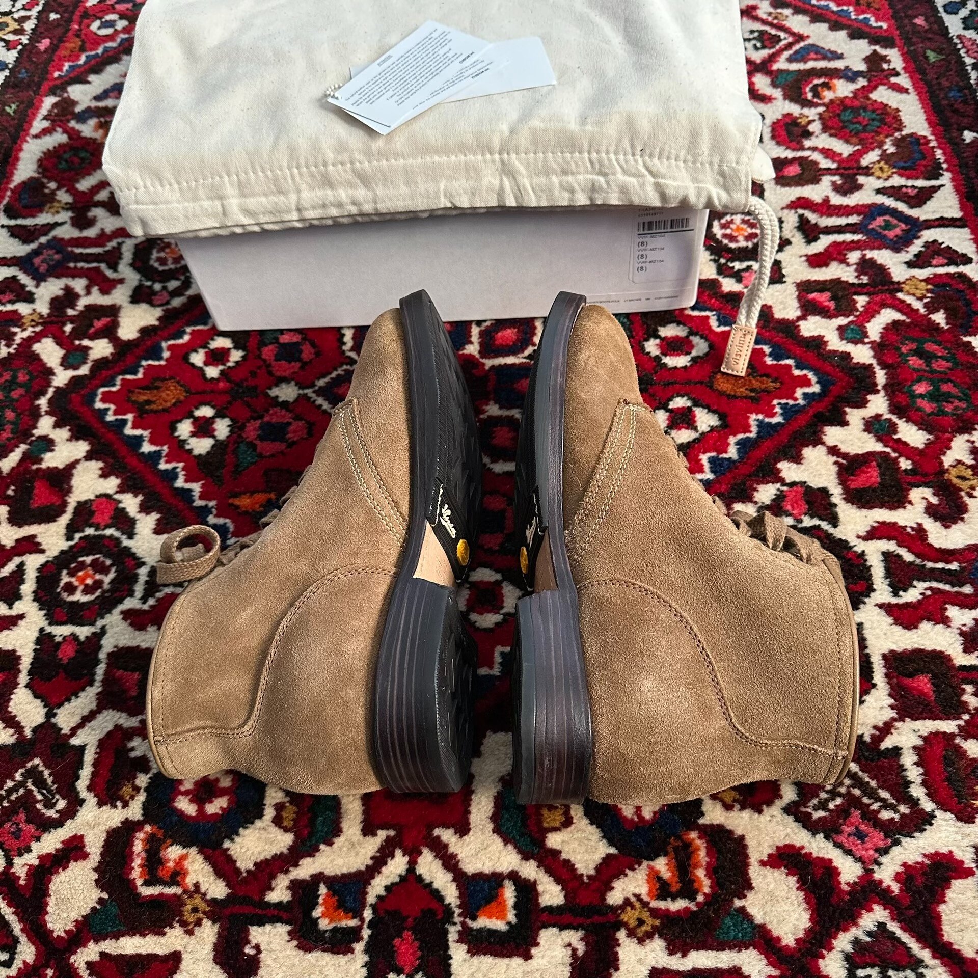 visvim 25SS Brigadier Boots — back