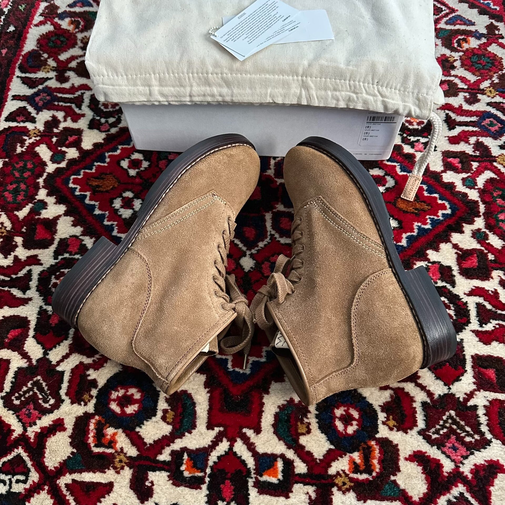 visvim 25SS Brigadier Boots — label