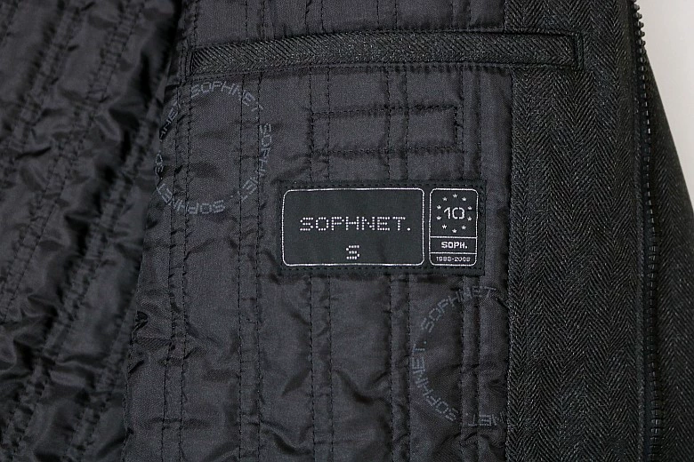 Sophnet MODS COAT M-51 — label