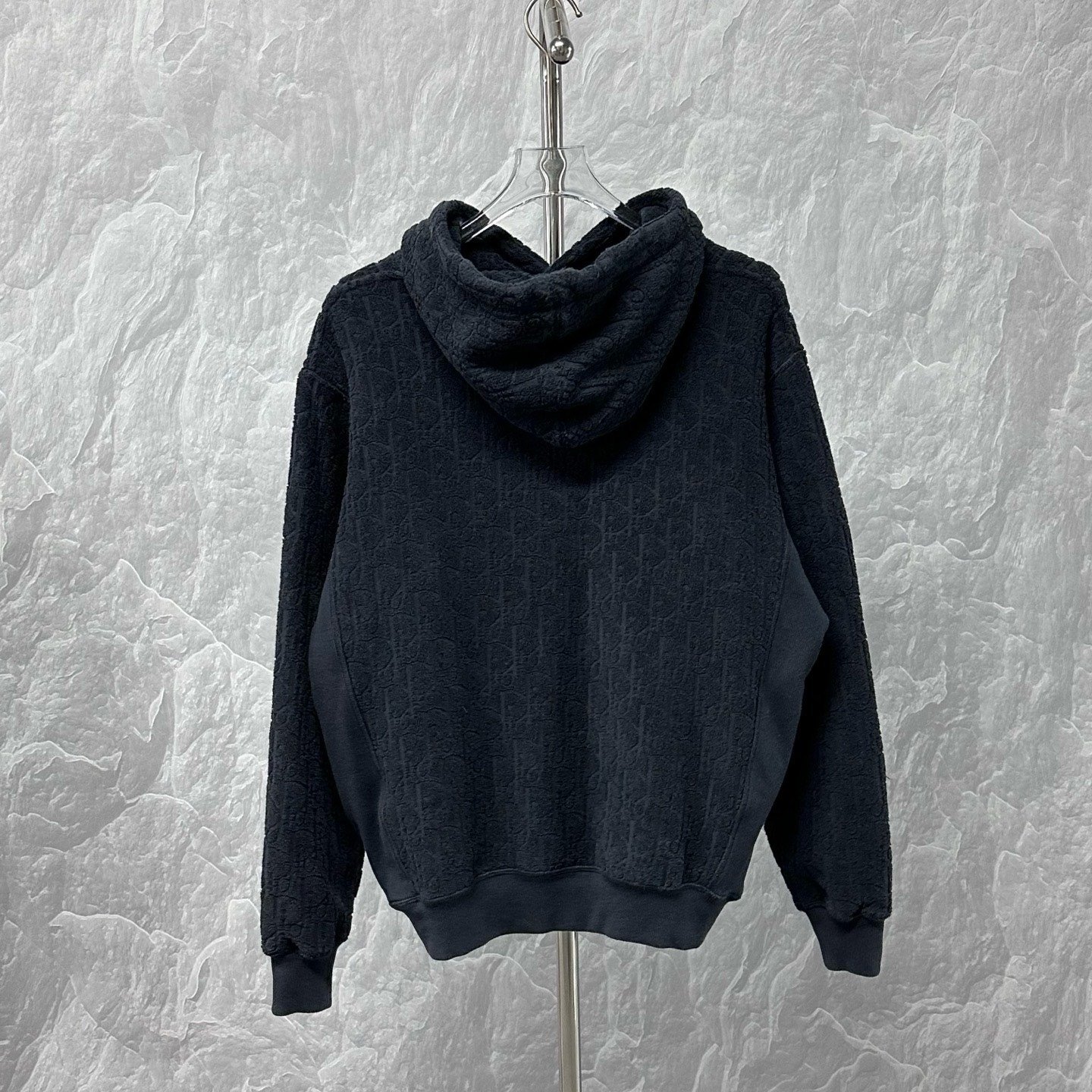 Dior All-Over Print Towel Hoodie — back