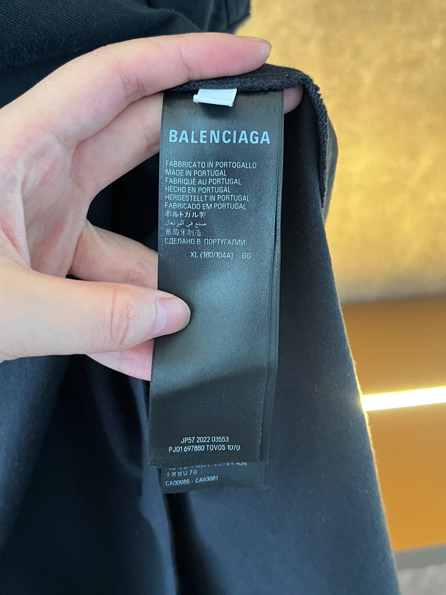 Balenciaga Graffiti Sleeveless Vest — back