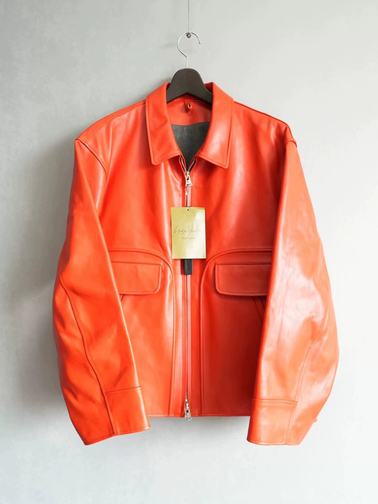 Yohji Yamamoto 22AW Leather Blouson