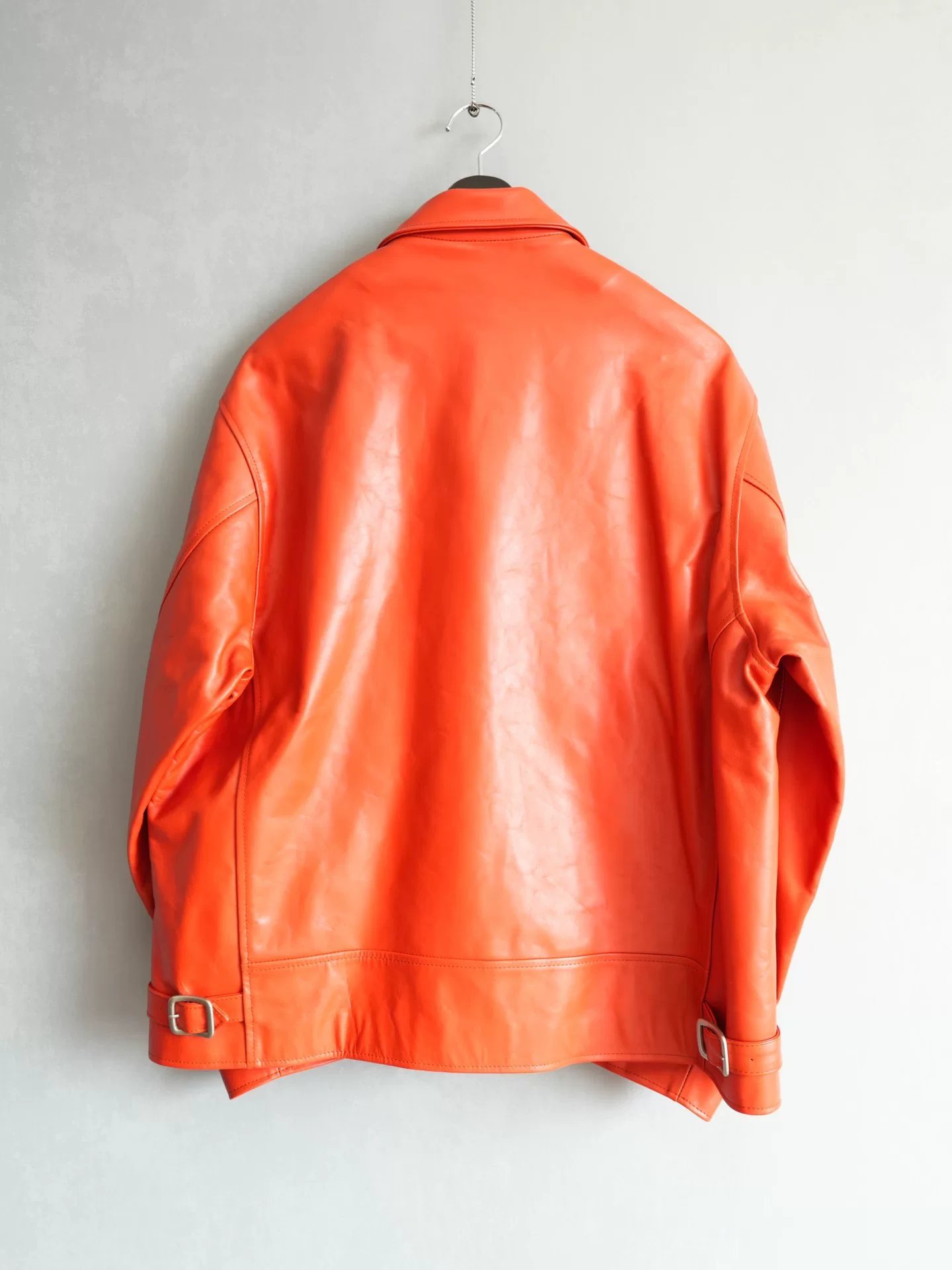 Yohji Yamamoto 22AW Leather Blouson — back
