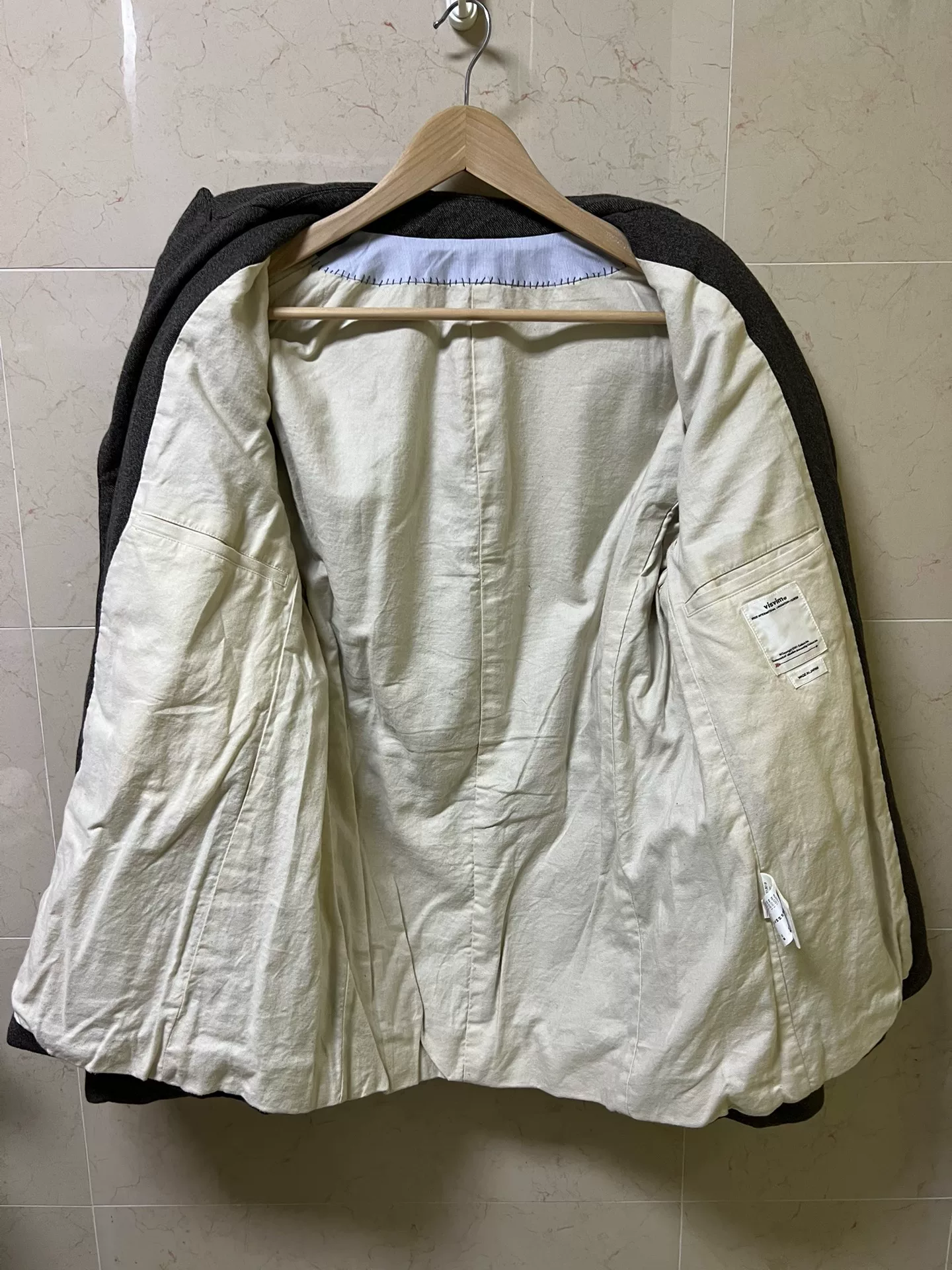 visvim Sierra Wool Jacket — detail